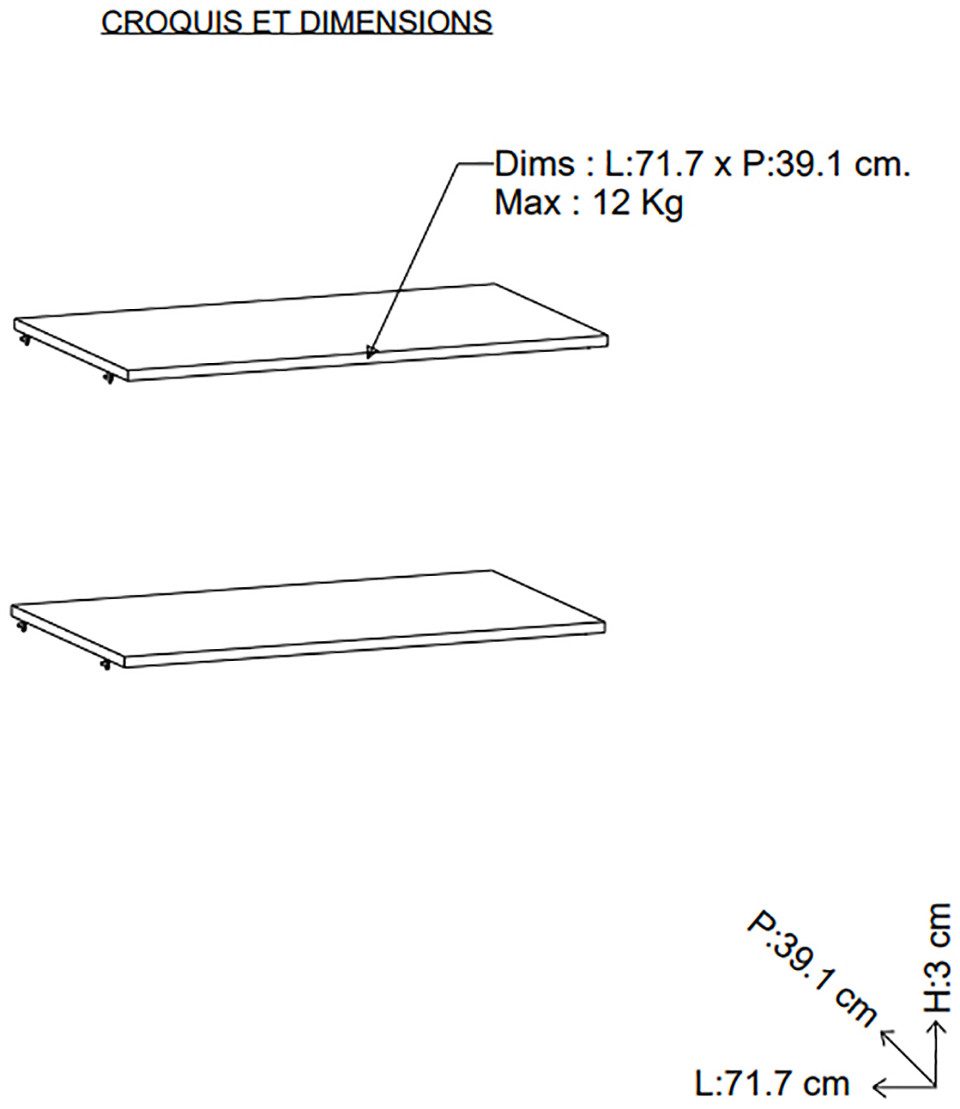 Demeyere GROUP Plank GHOST Extra losse planken