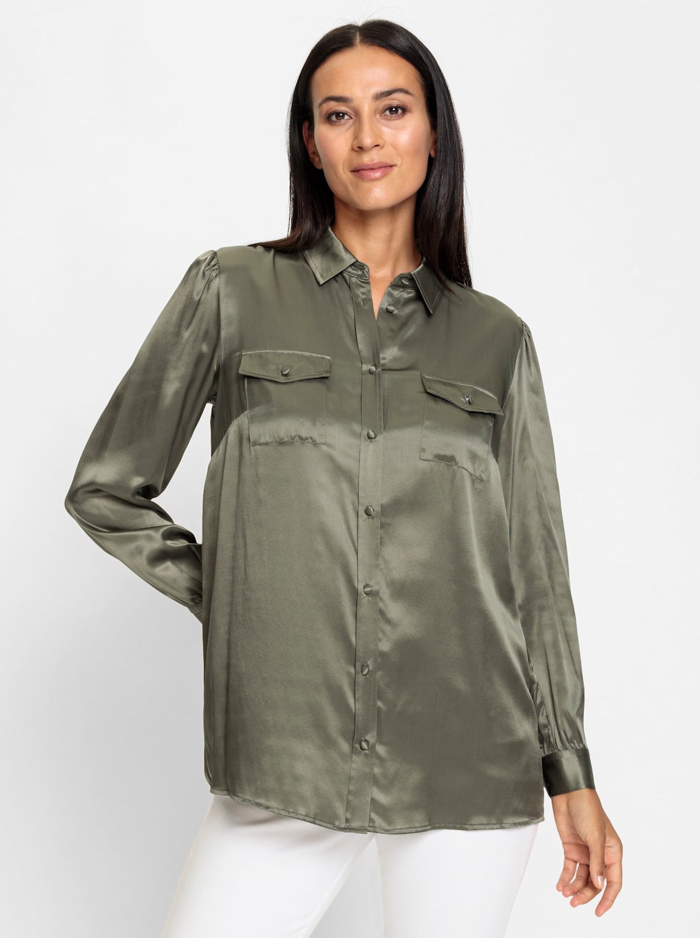heine Blouse met lange mouwen