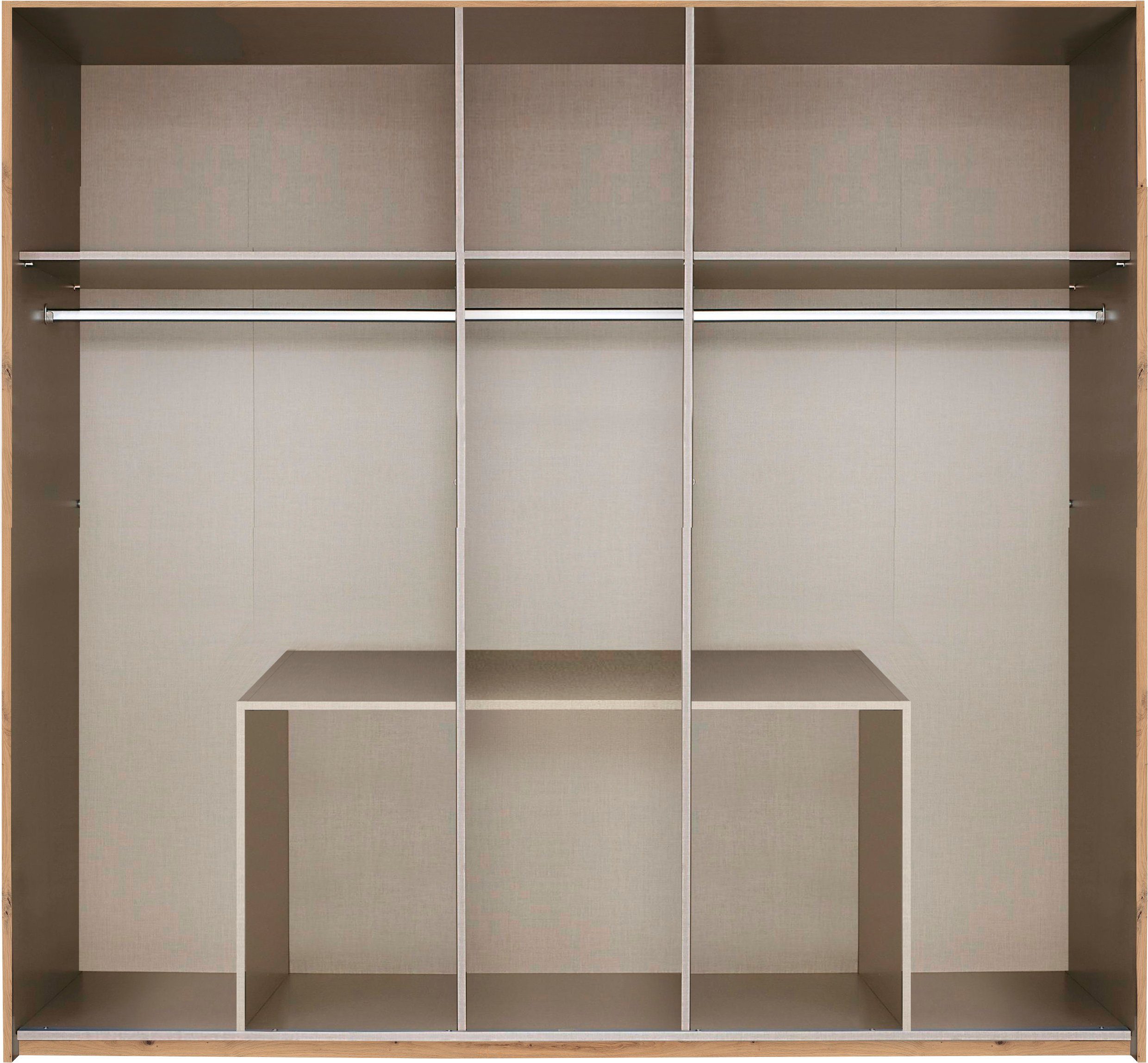 rauch Draaideurkast Kledingkast kast garderobe garderobekast MAINZ greeploze front, buitendeuren met push-to-open functie made in germany