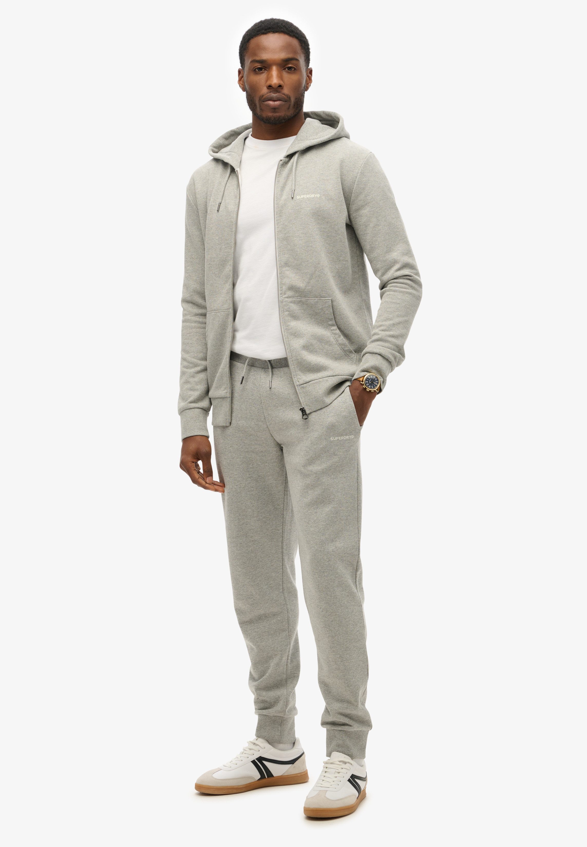 Superdry Capuchonsweatvest PLAIN ZIP HOOD