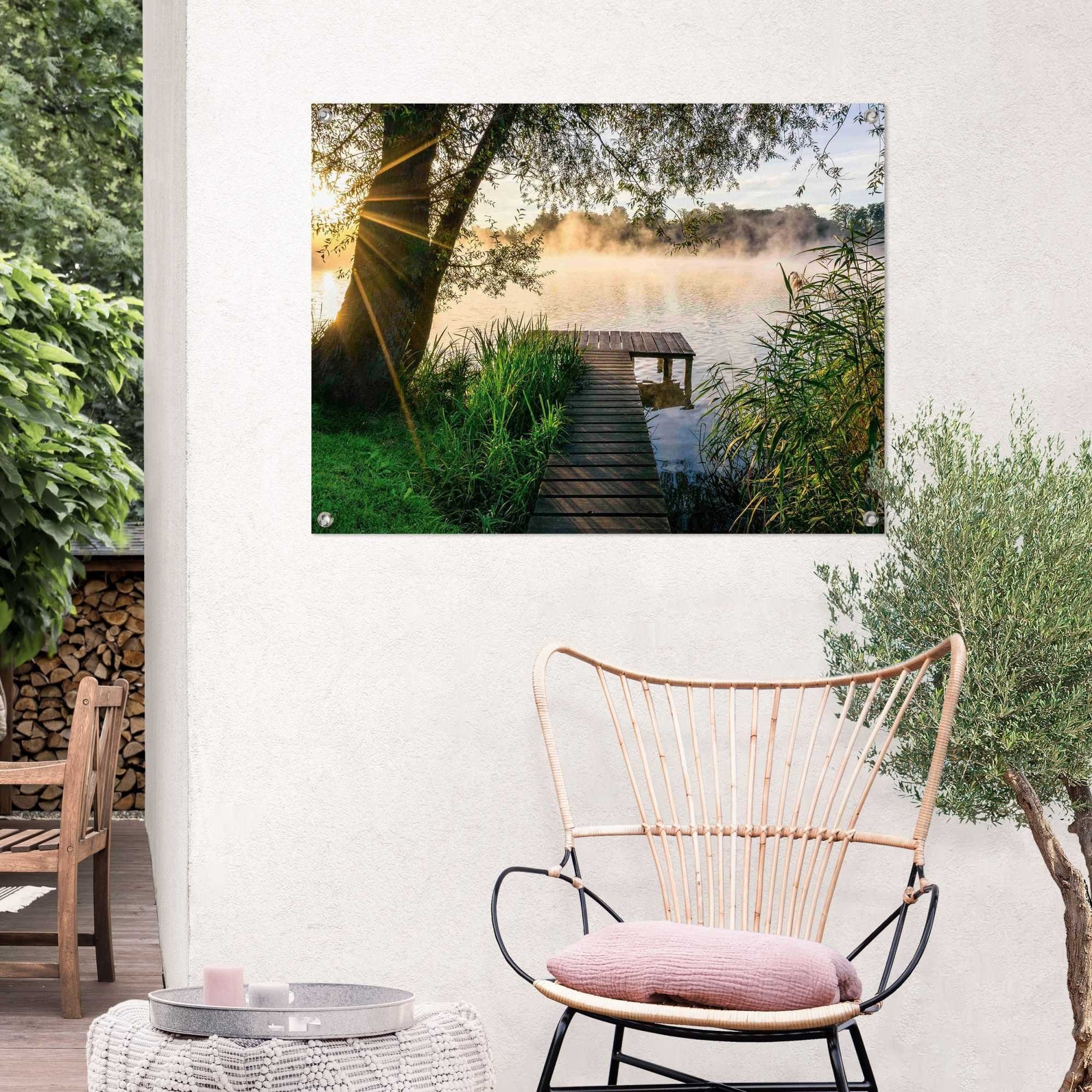 Reinders! Poster Vroeg in de ochtend Outdoor voor tuin of balkon