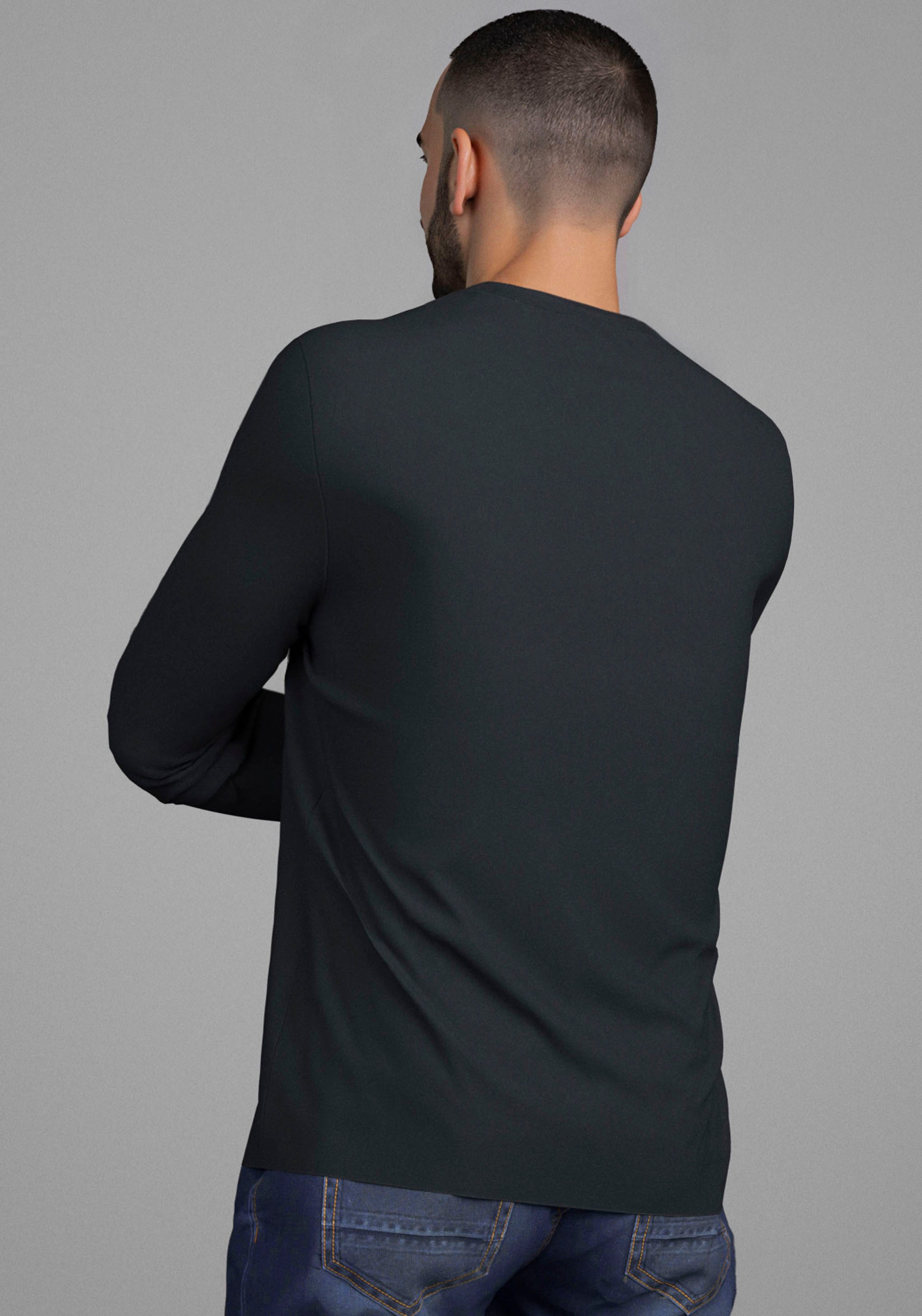 Bruno Banani Shirt met lange mouwen