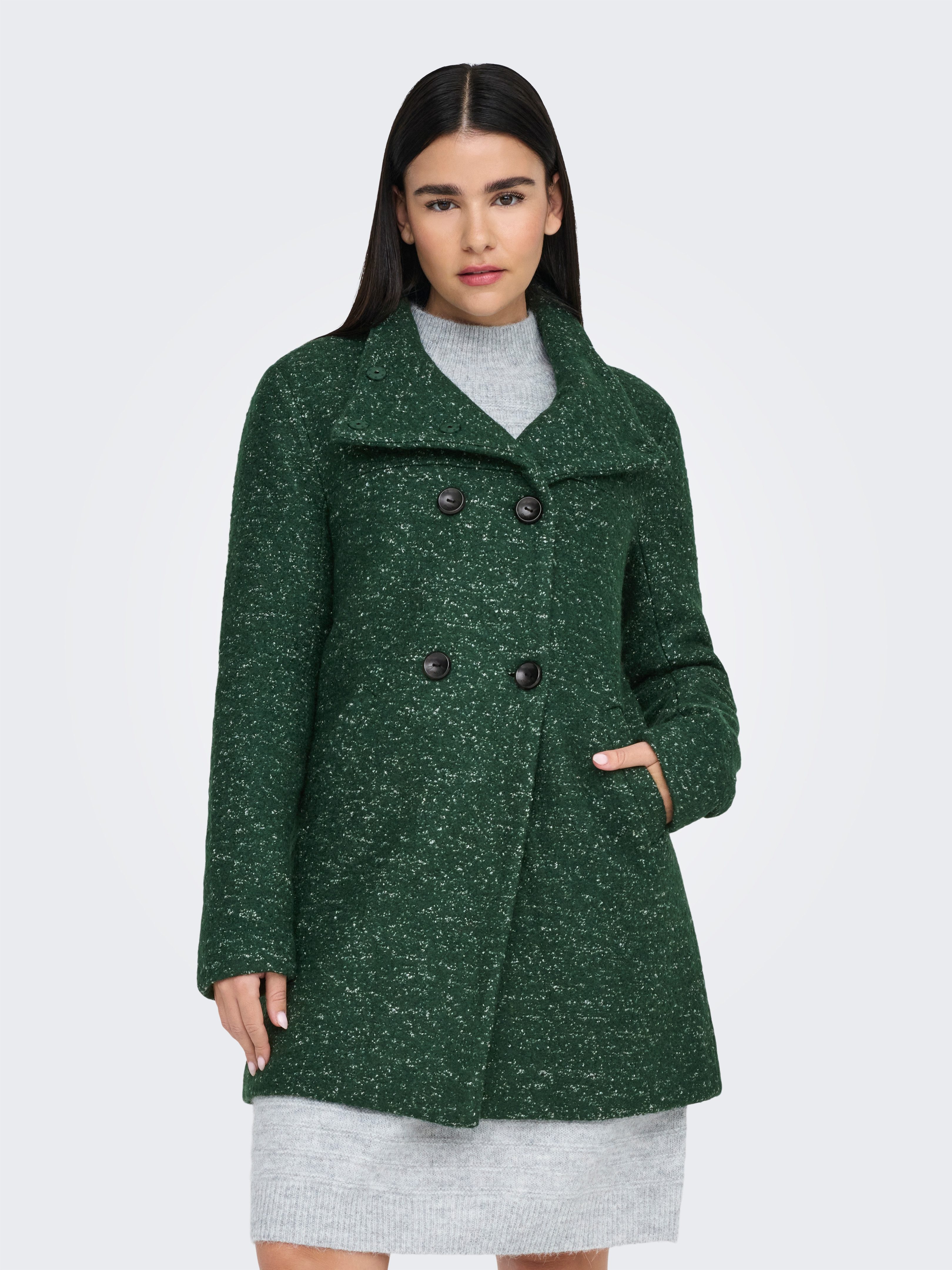 Only Lang jack ONLNEWSOPHIA WOOL COAT OTW CC