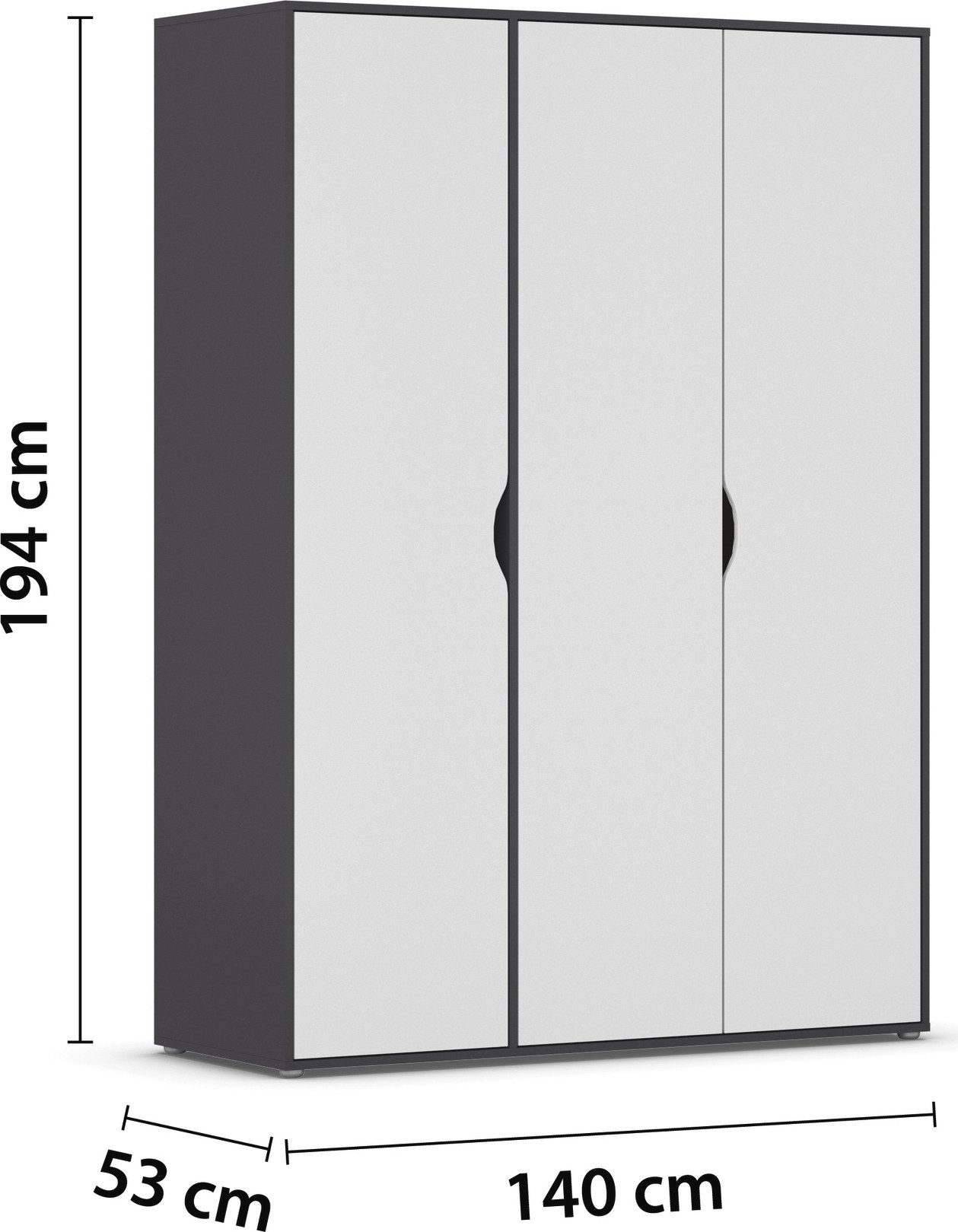 rauch Draaideurkast Kledingkast Kast Garderobe Wasmand NARAI veel Opbergruimte Greefaansluitingen voor een greeploze look TOPSELLER MADE IN GERMANY