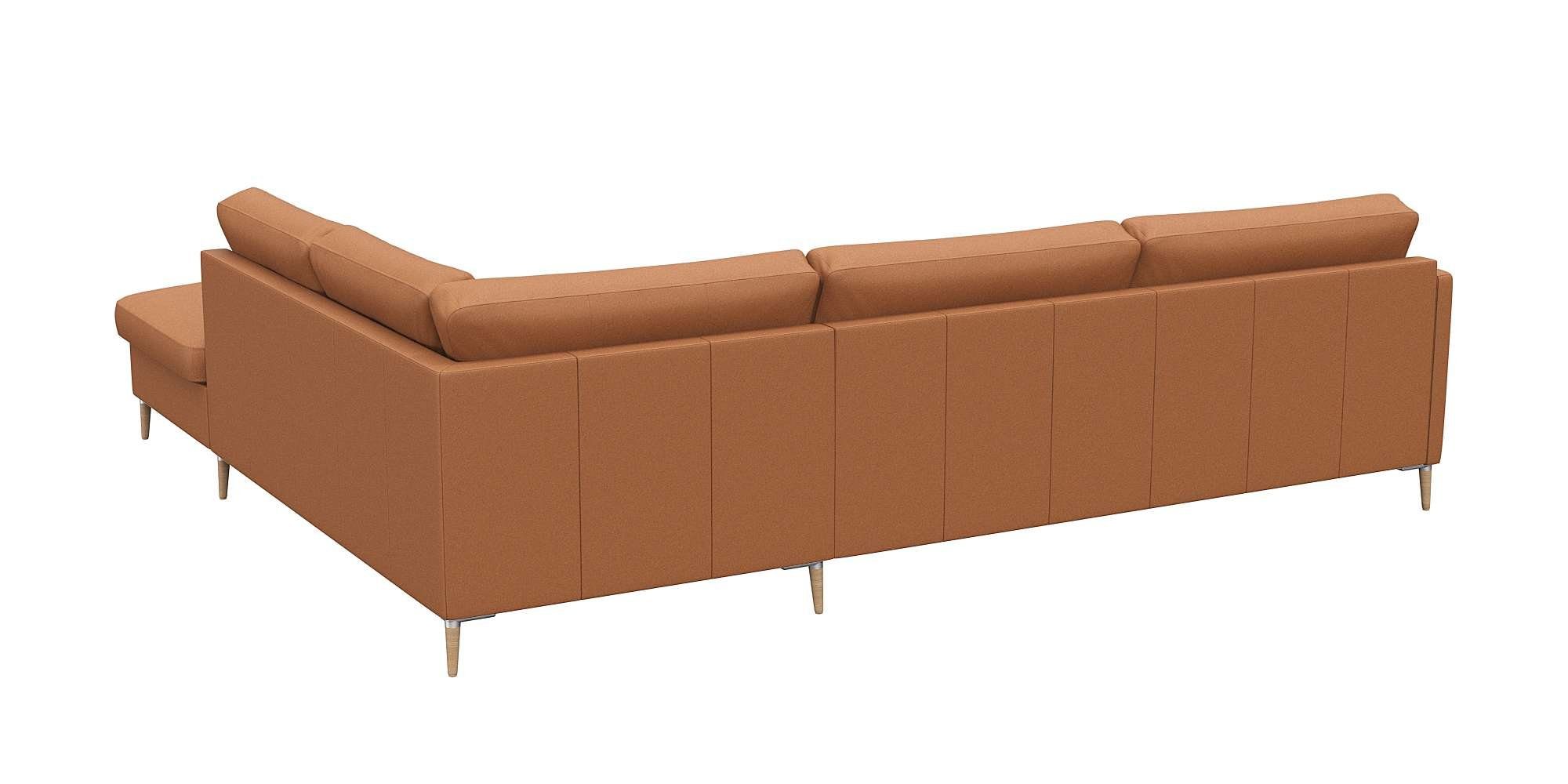 FLEXLUX Hoekbank Fiore, super zitcomfort door koudschuim in de zitting, L-vorm