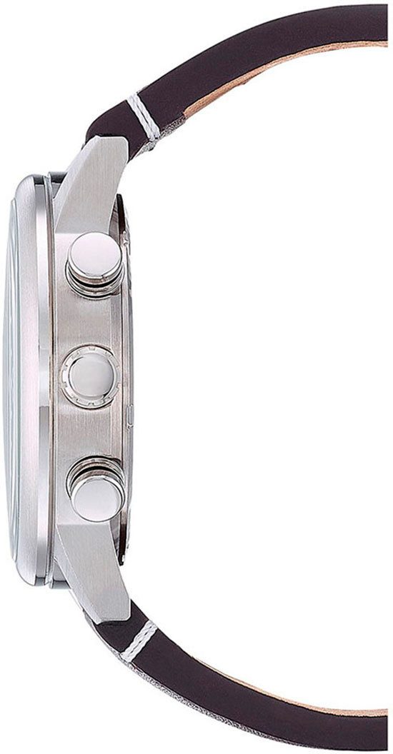 Citizen Chronograaf CA4420-21X Polshorloge, herenhorloge, solar, stopwatchfunctie, leren band