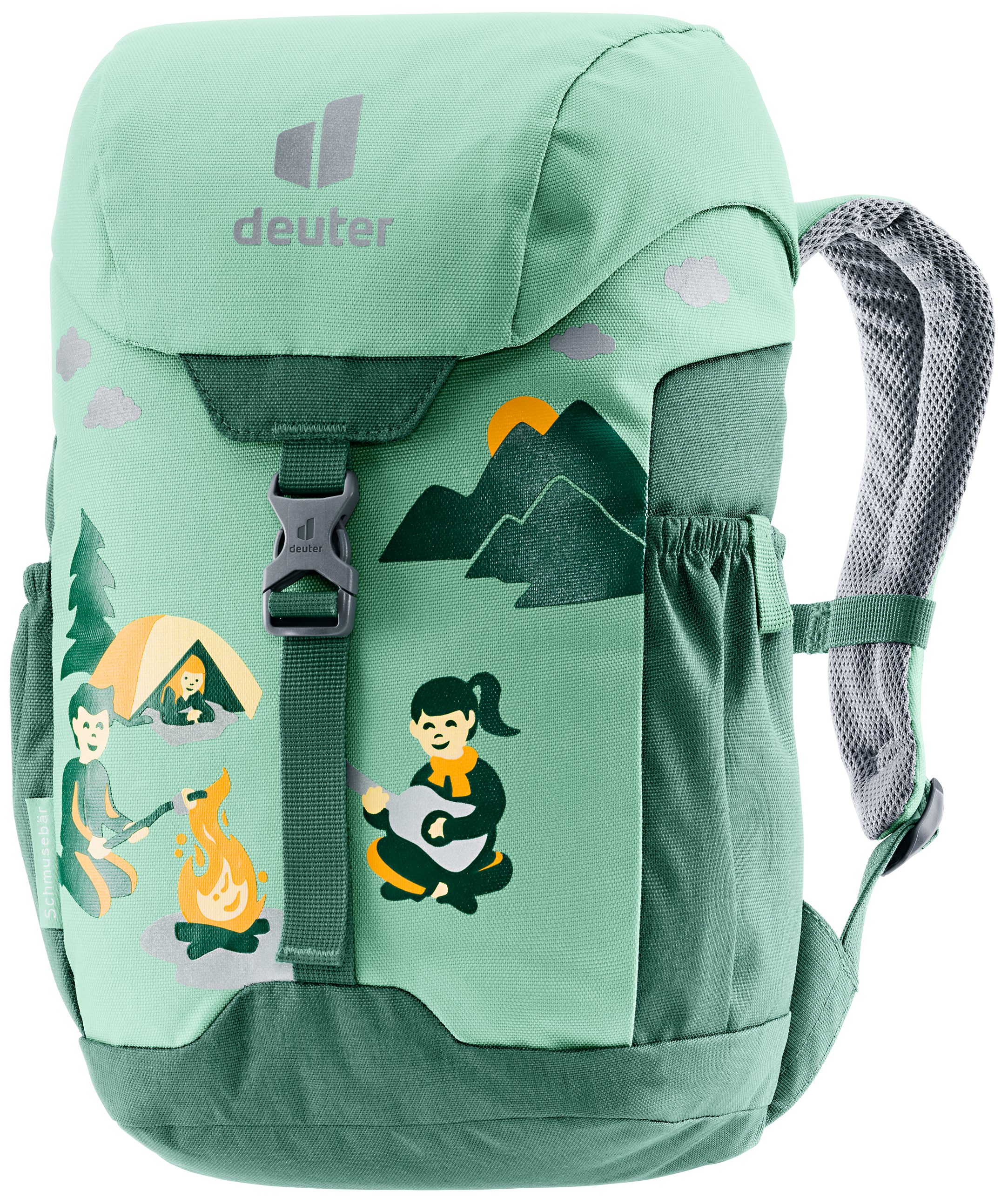 Deuter Kinderrugzak Knuffelbeer voor kinderen (1-delig) kinderen rugzakken groen