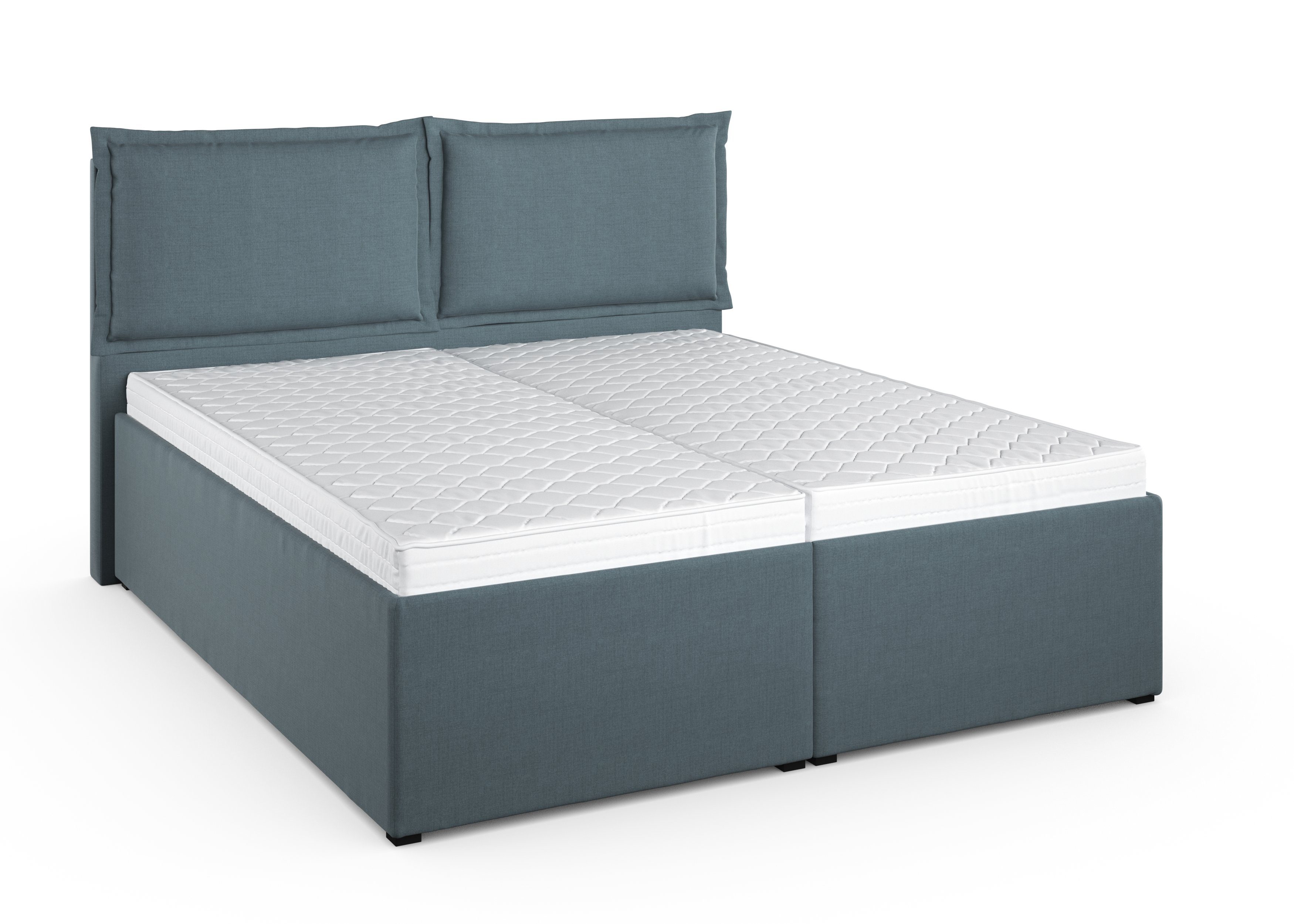 Maintal Gestoffeerd bed Lyara naar keuze zonder matras of kies uit 3 matrassoorten