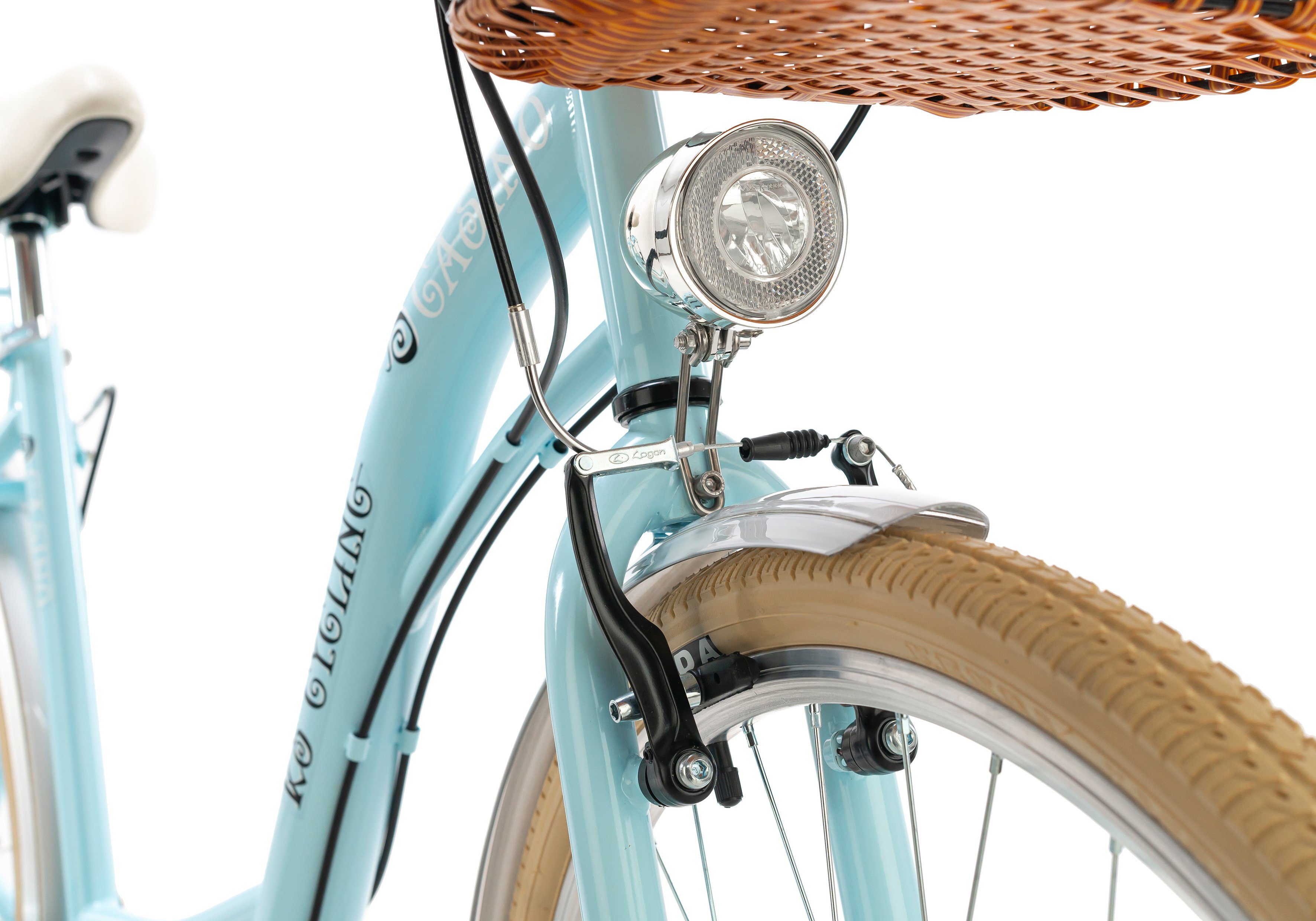 KS Cycling Citybike Casino voor dames, kettingversnelling