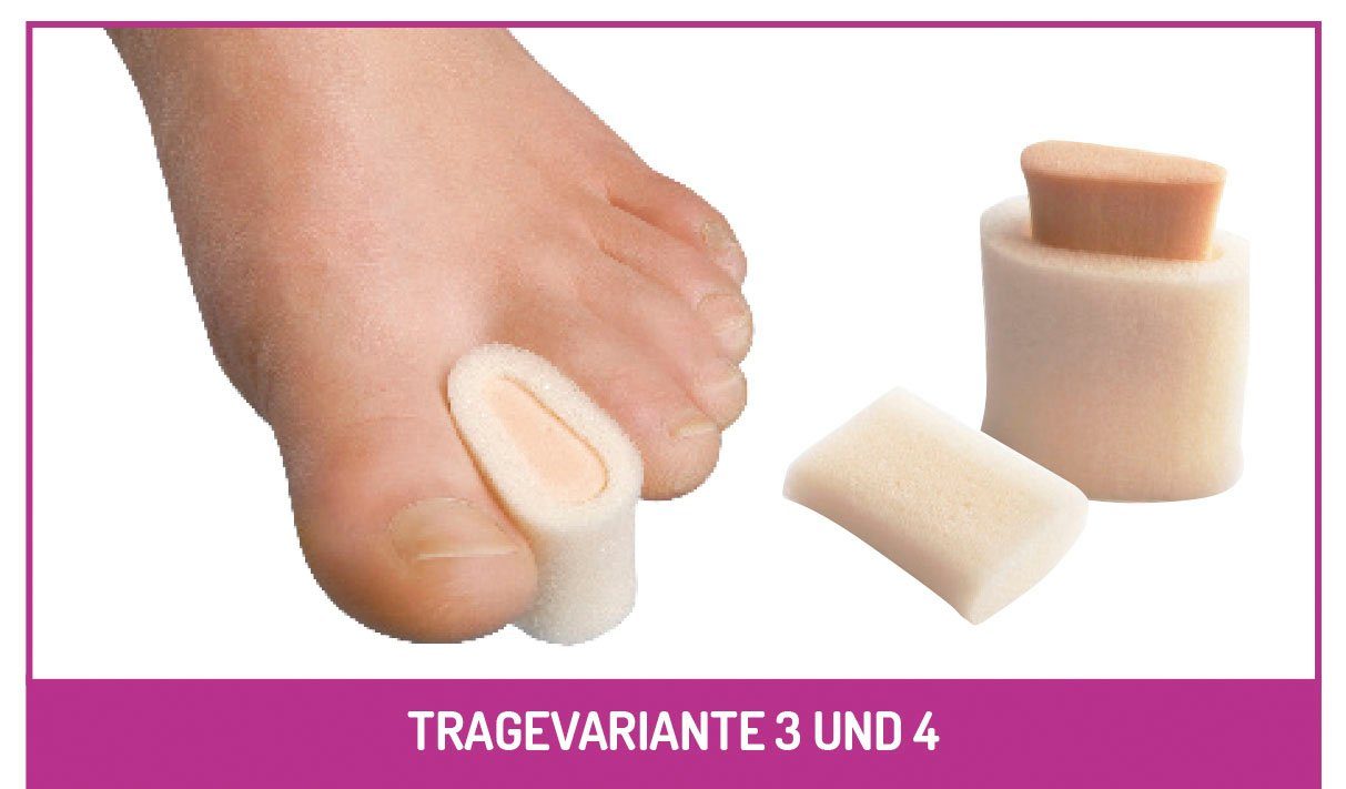 Fußgut Tenenspreider Hallux valgus teenspreiderset "Variant" (set)