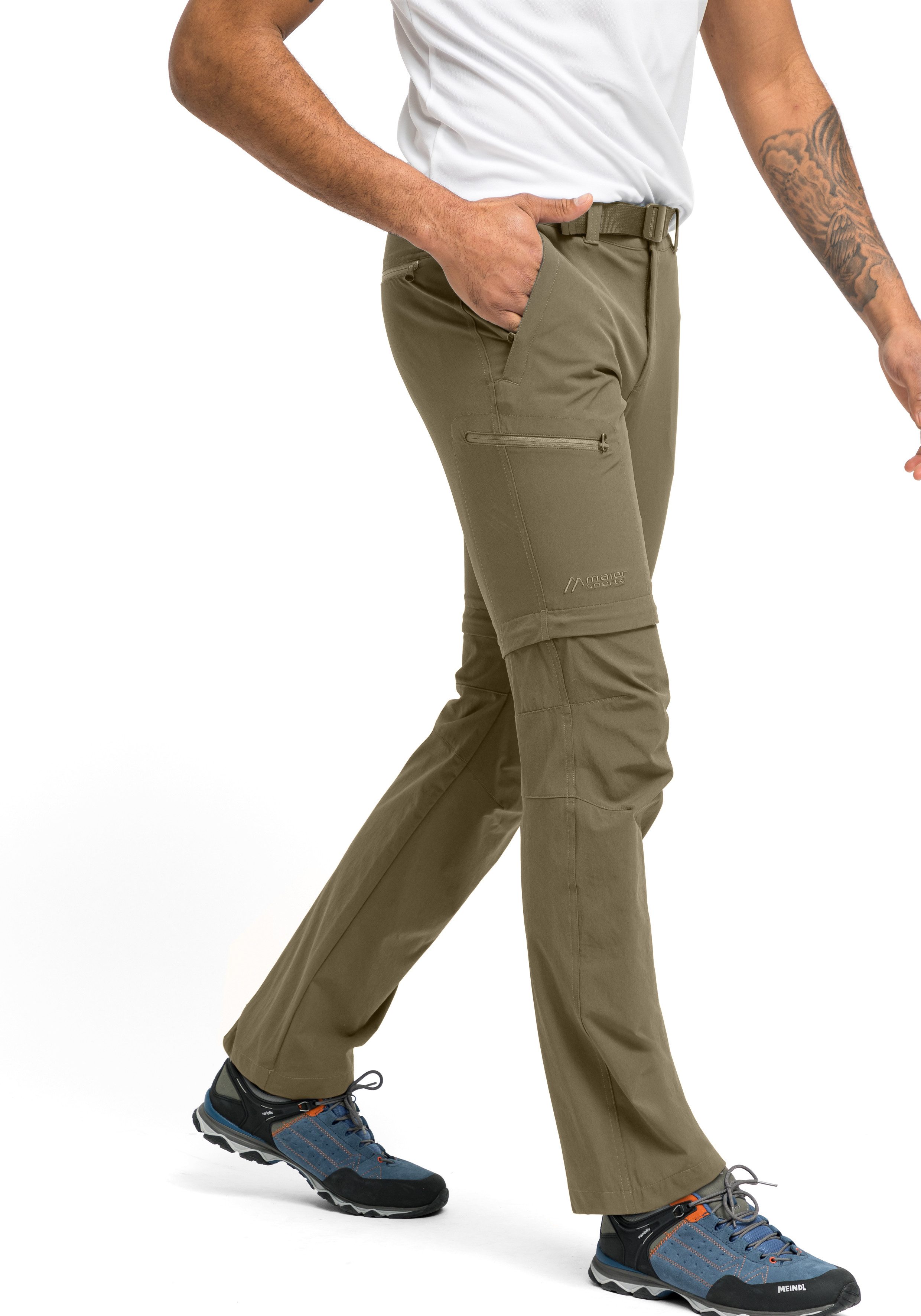 Maier Sports Functionele broek Tajo 2 Heren wandelbroek, afritsbare outdoorbroek, 4 zakken, regular fit