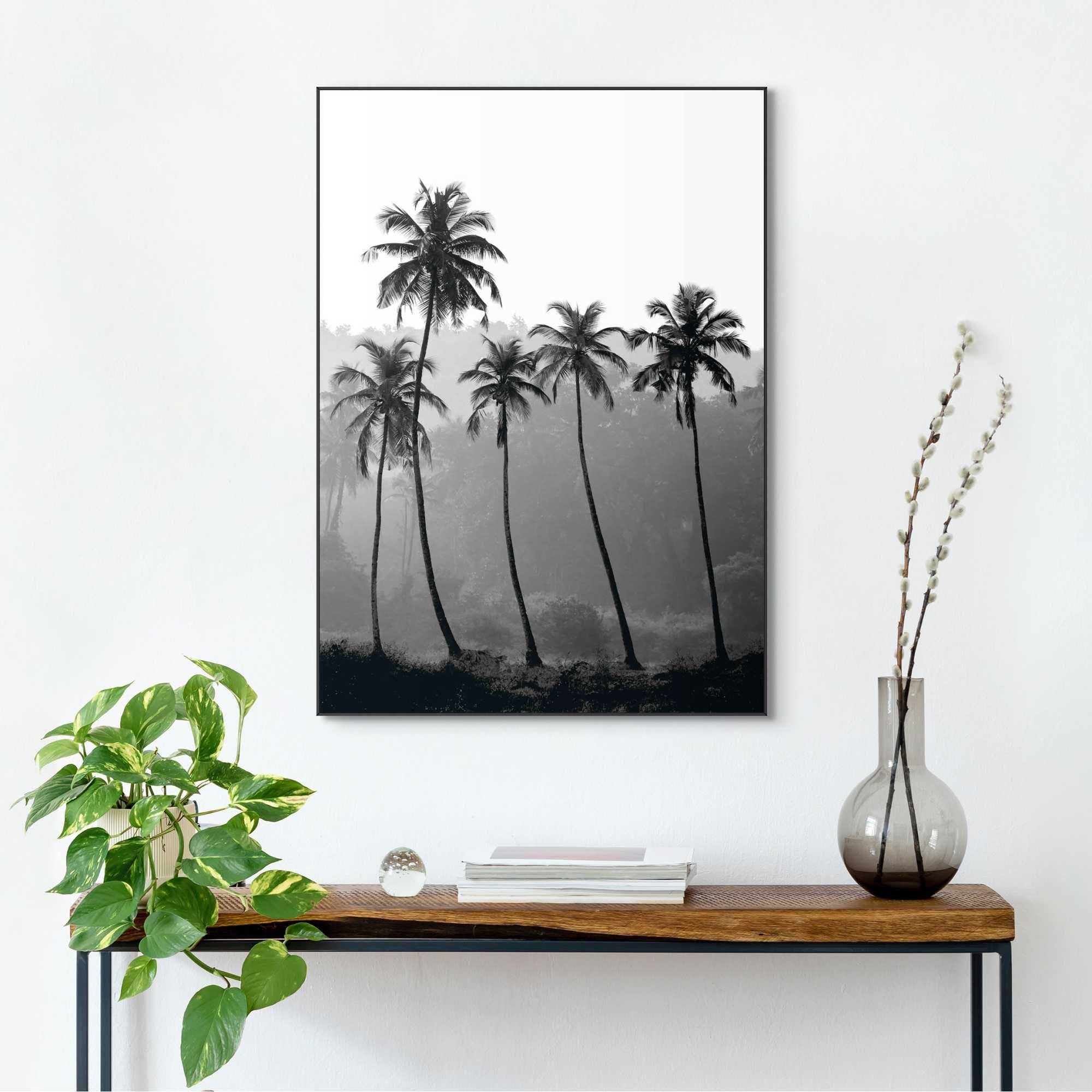 Reinders! Artprint Slim Frame Black 50x70 High Palms