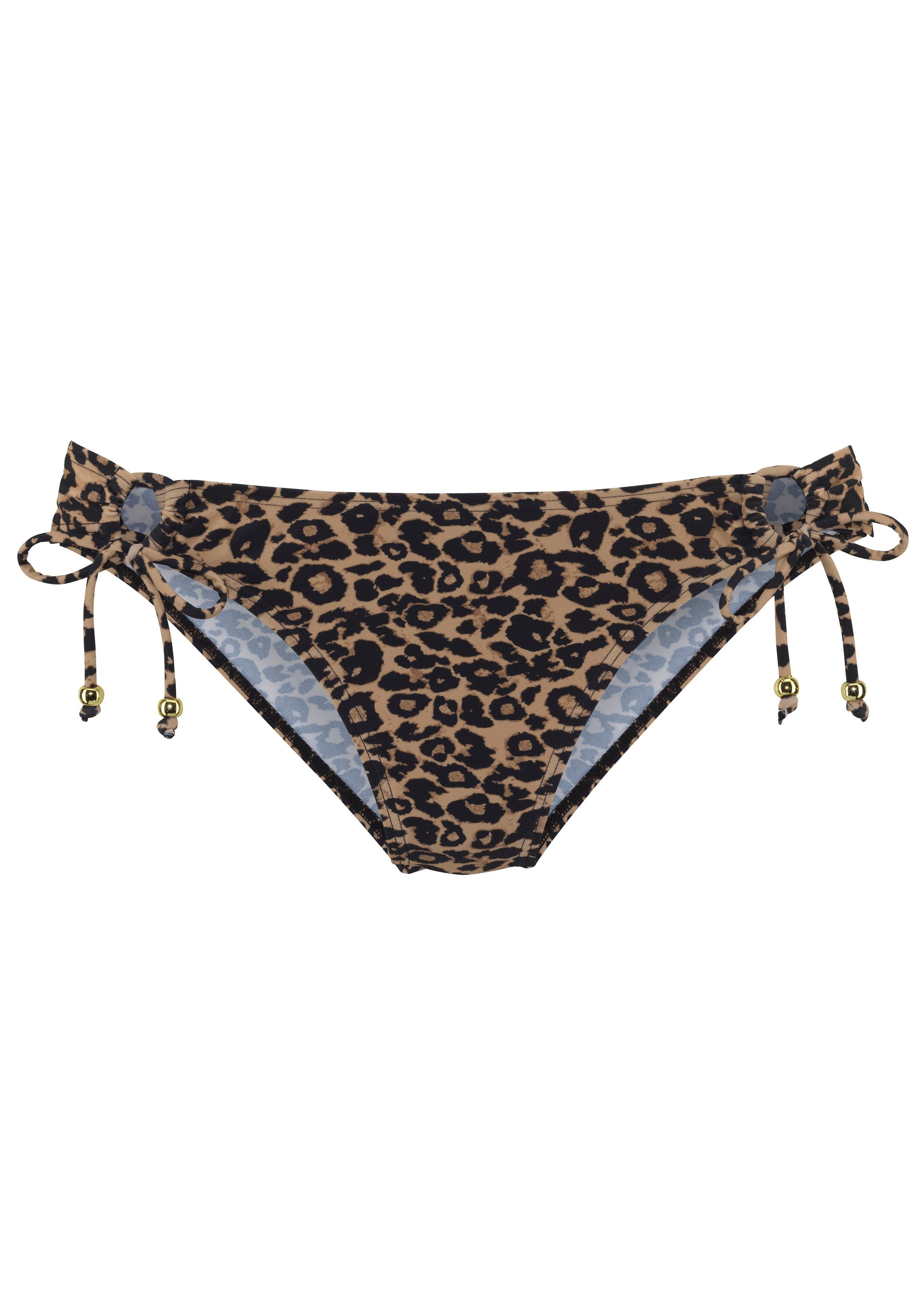 Vivance Bikinibroekje Thora in modieuze leoprint