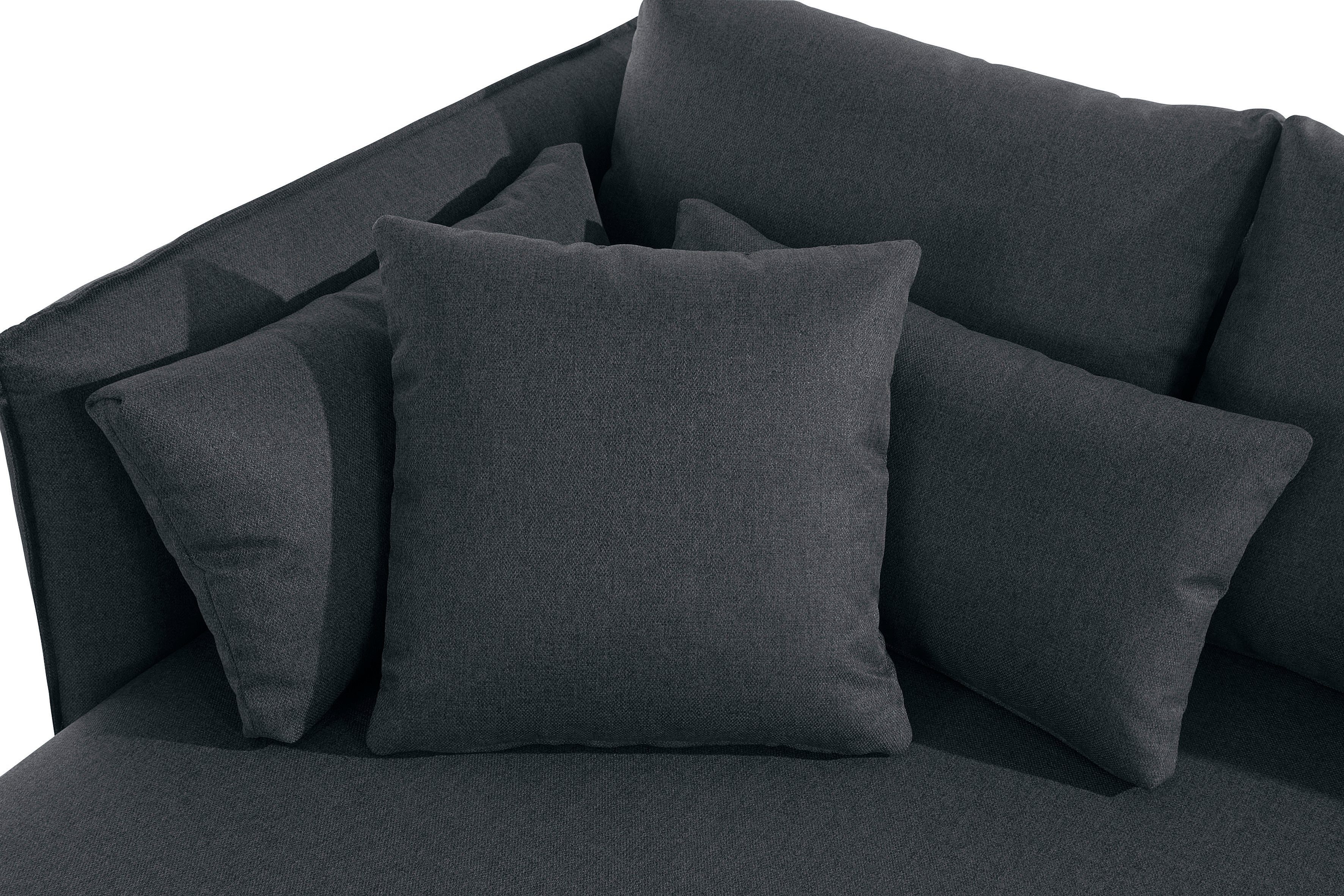 andas Ottomane Nöre korte lounge-module - zelf samenstellen, breedte 138 cm, diepte 128 cm