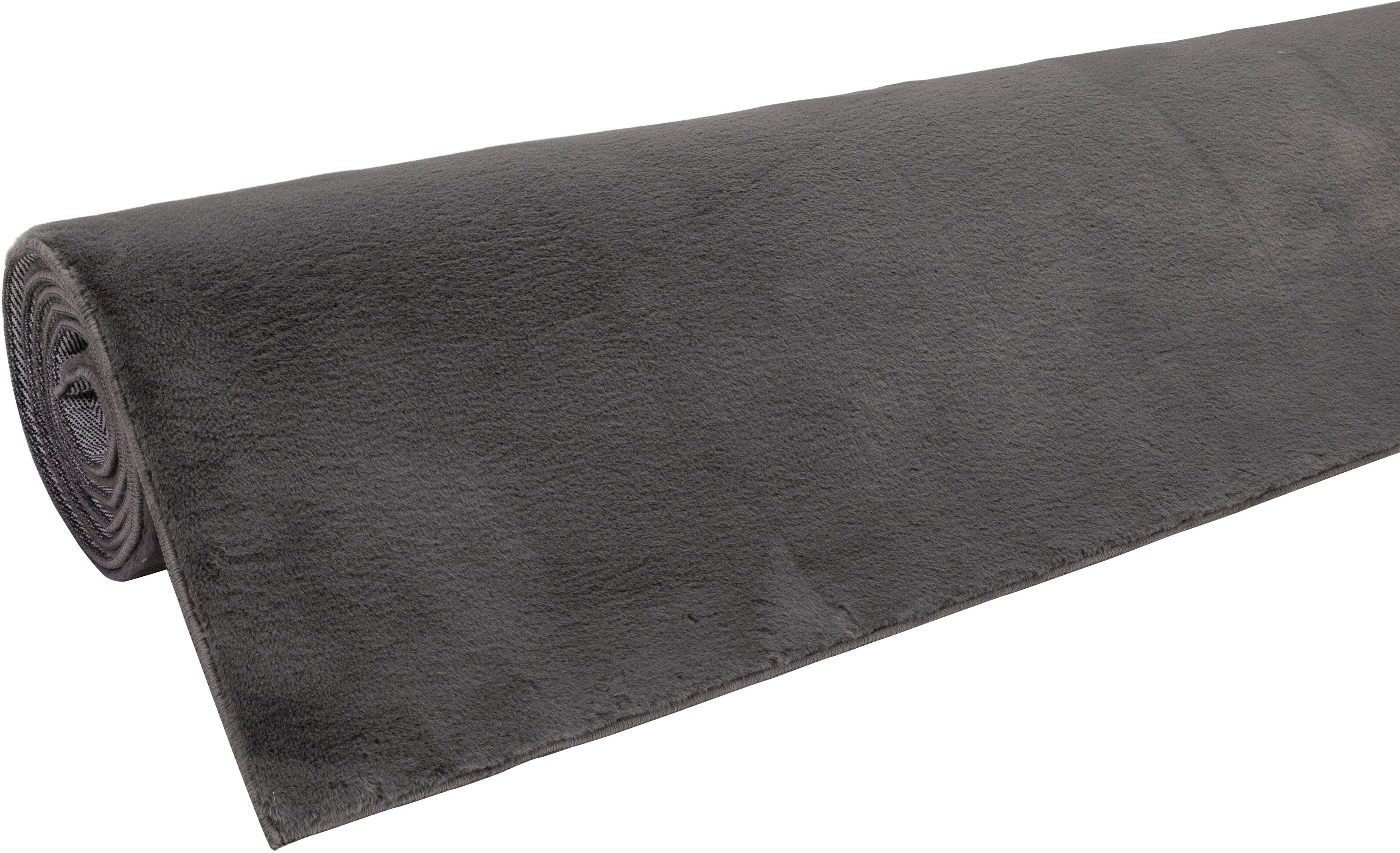 Leonique Vachtvloerkleed Balu, kunstfellteppich, modern, langpolig tapijt Konijnenbont-gevoel, behaaglijk, zacht, woonkamer, slaapkamer