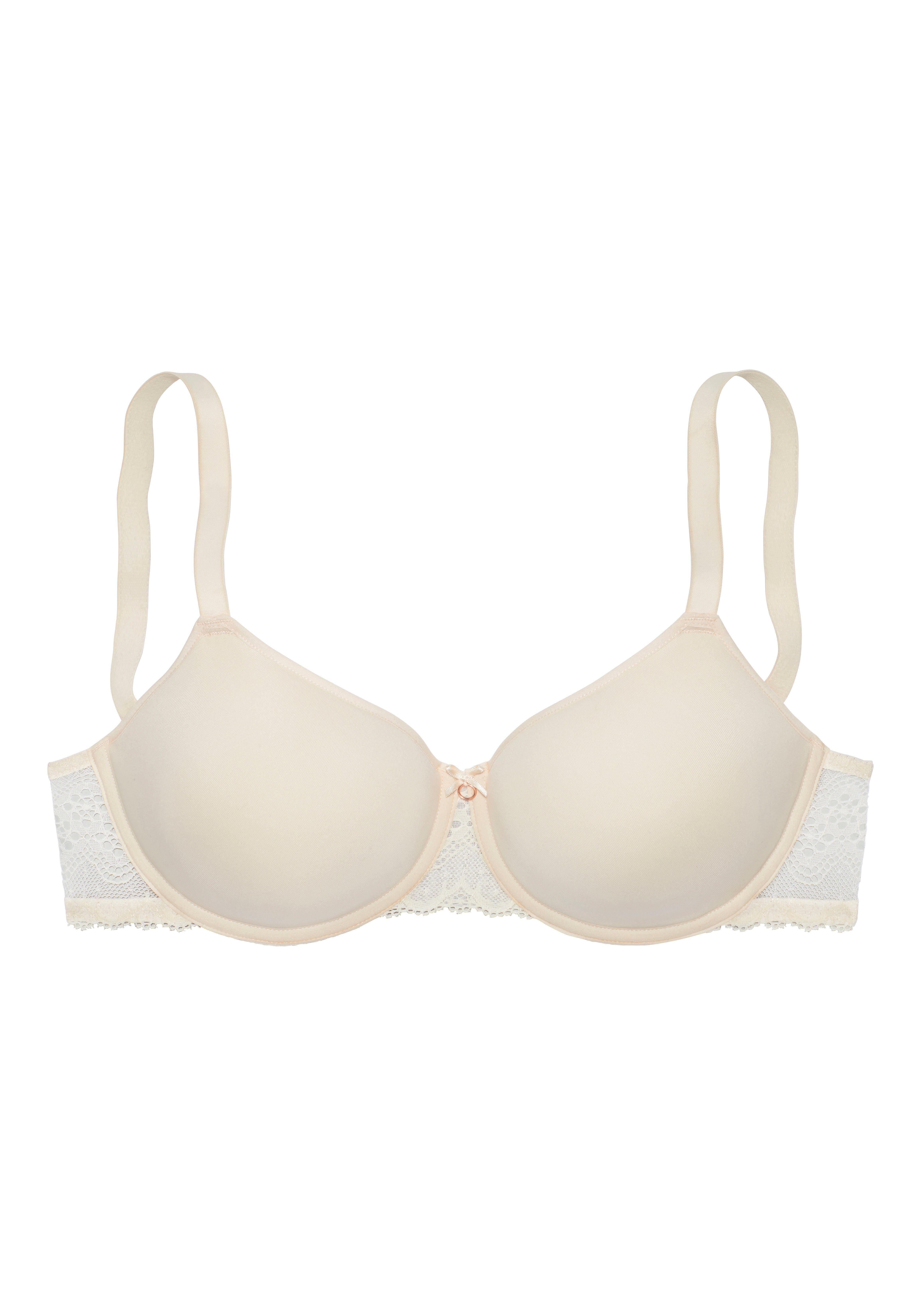 Nuance Minimizer-bh met beugel en fijne kantinzetten, spacer-bh