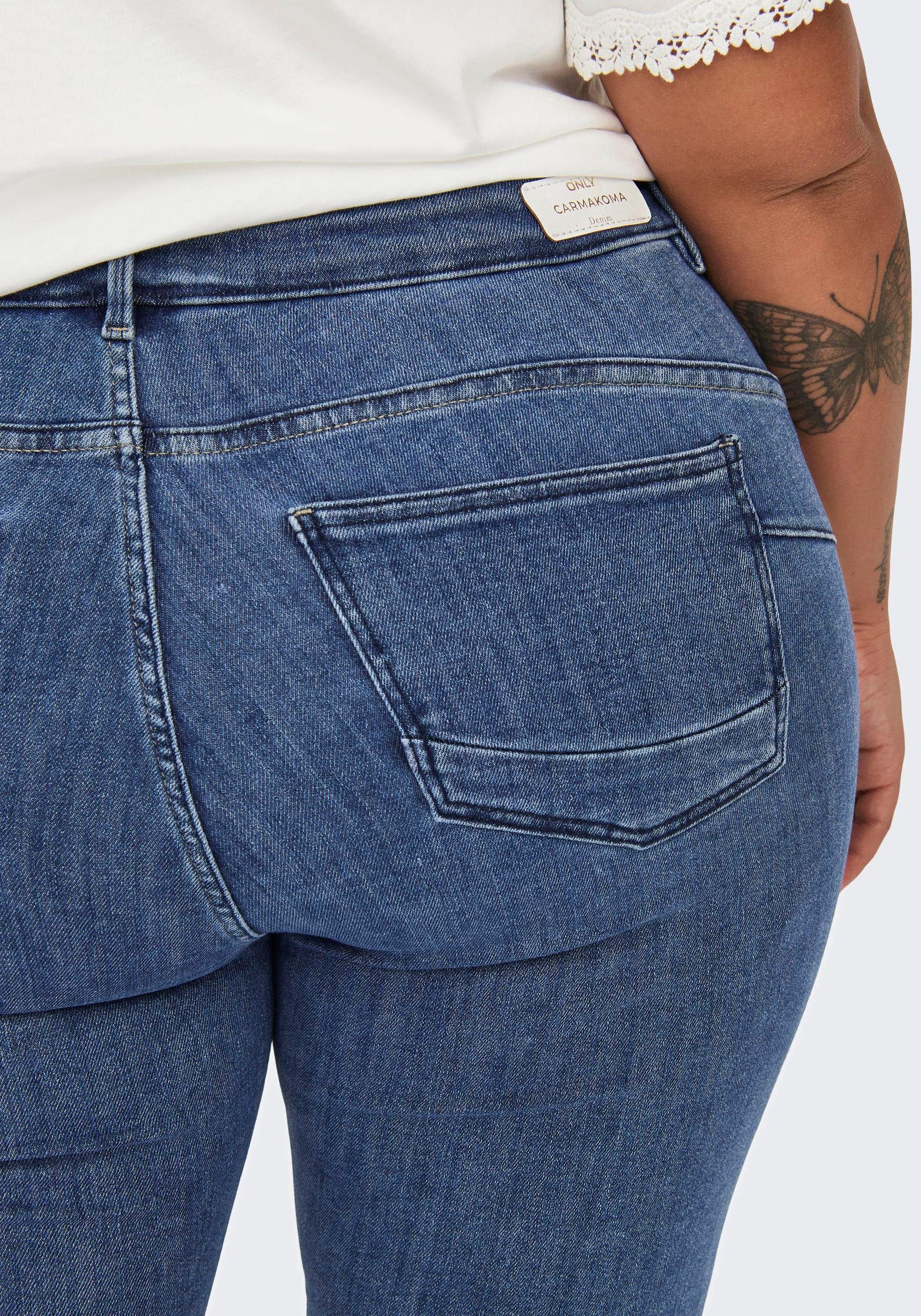 ONLY CARMAKOMA Skinny fit jeans CARPOWER MID SKINNY PUSH UP REA2981 NOOS