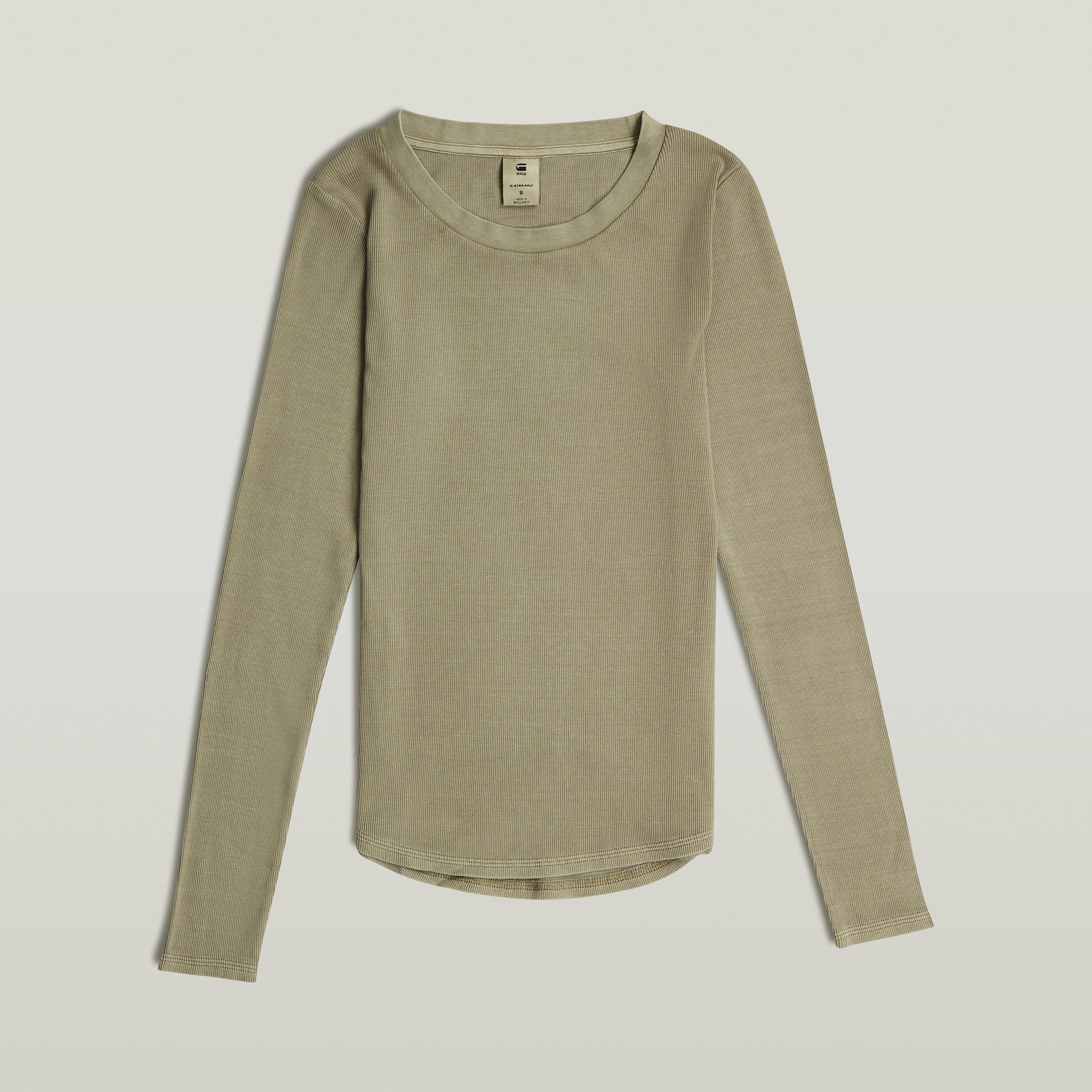 G-Star RAW Shirt met lange mouwen Tops Overdyed slim