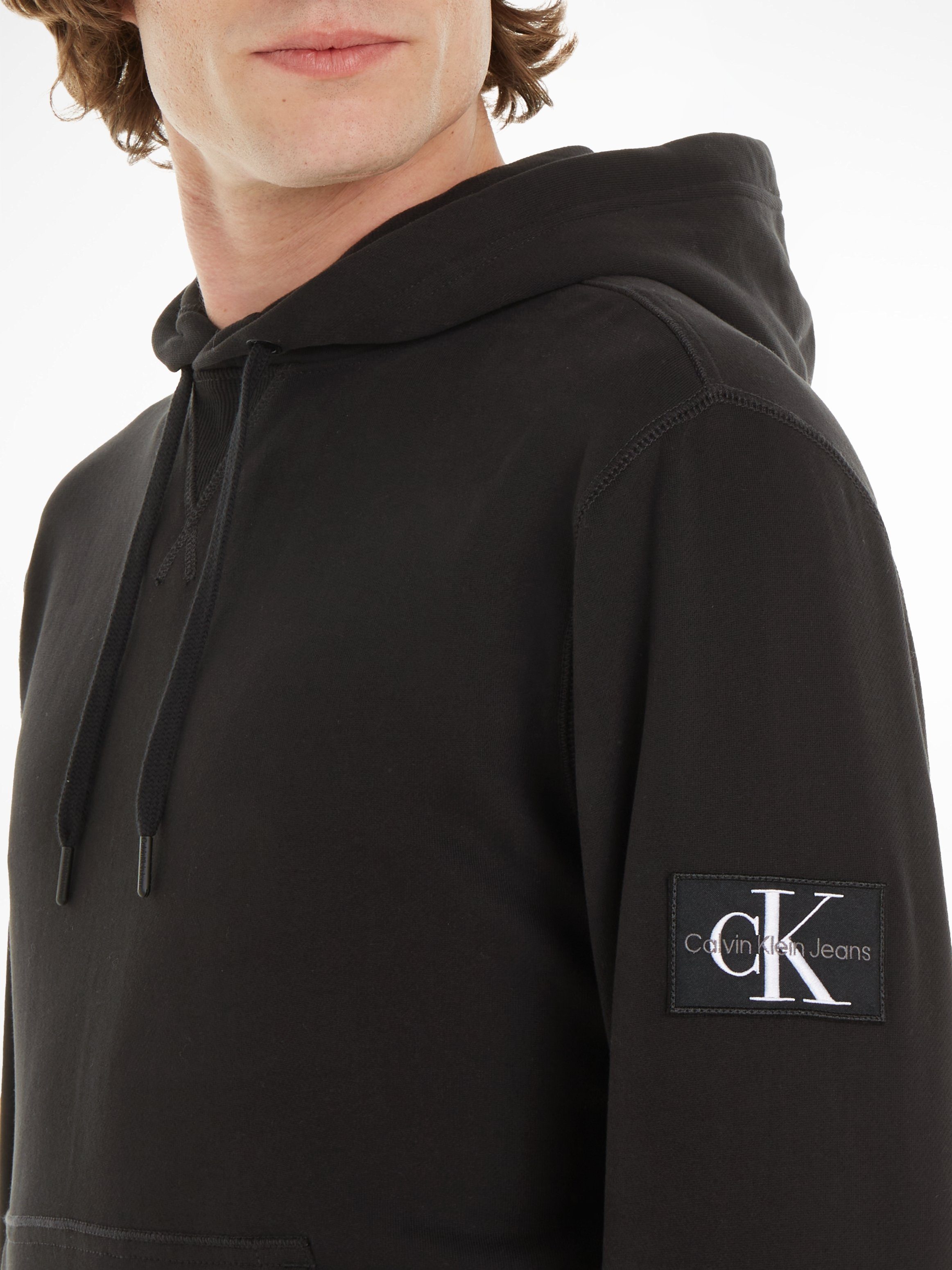 Calvin Klein Hoodie BADGE HOODIE met logopatch