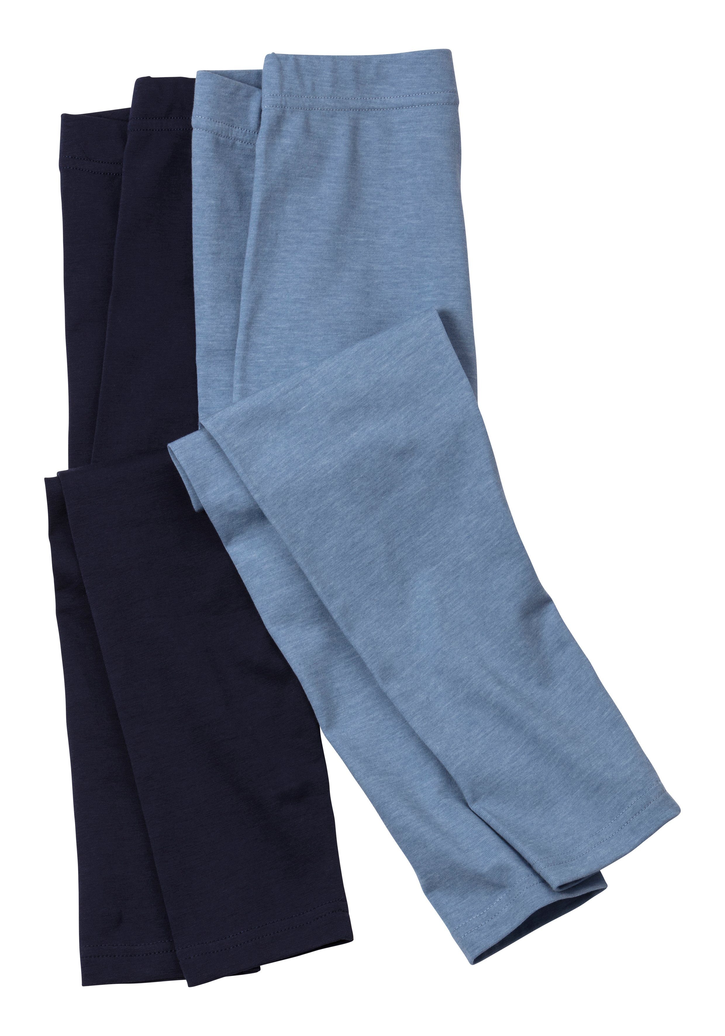 H.I.S Legging Basic in een set van 2 (set, 2-delig)