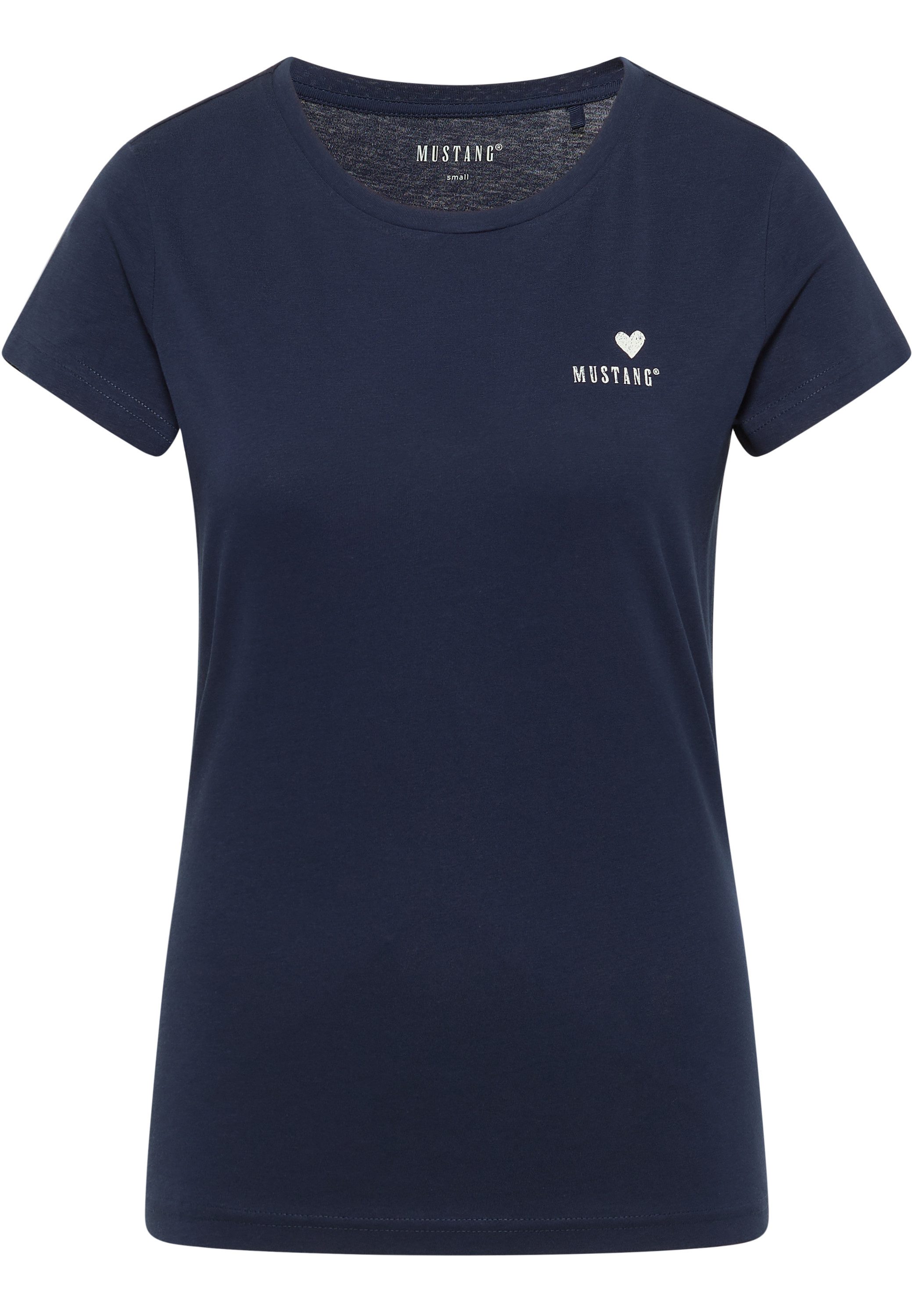 MUSTANG Shirt met korte mouwen Dames stijl Loa
