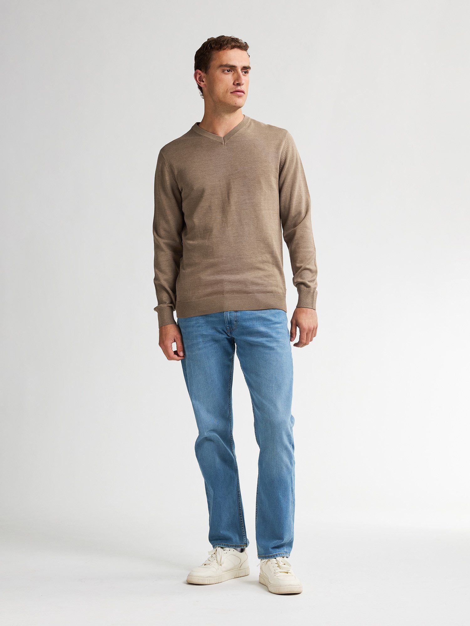Petrol Industries Trui met V-hals V-Neck Basi