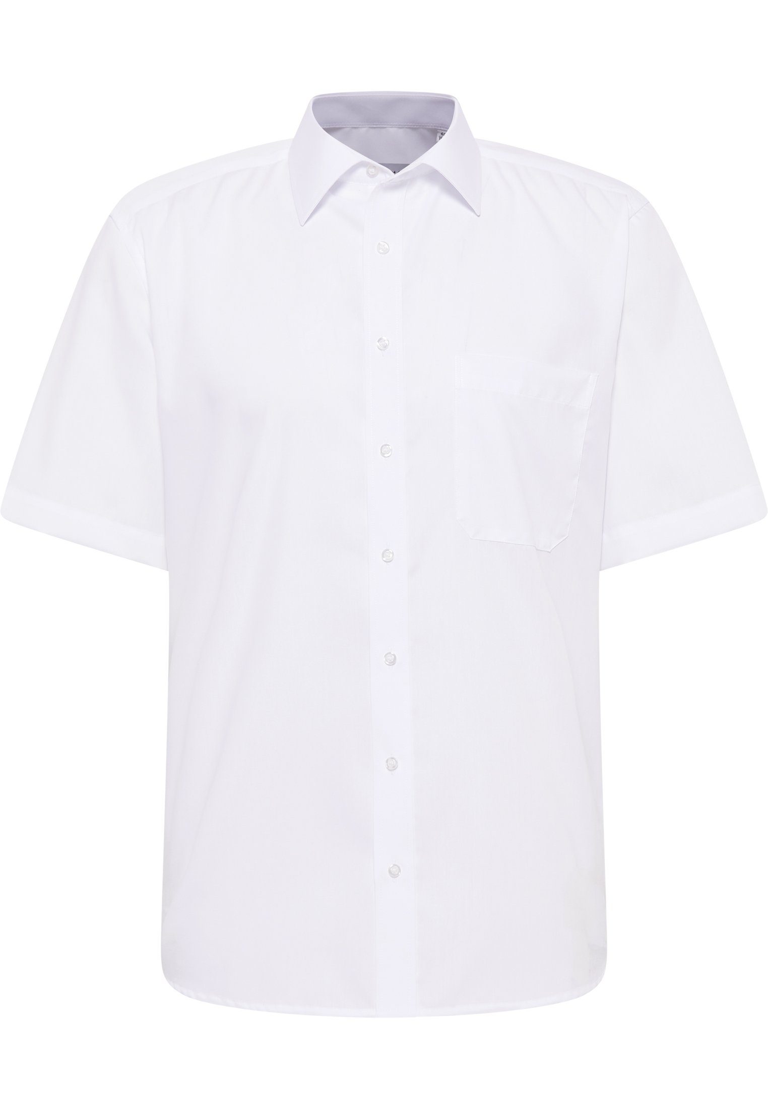 Eterna Overhemd met korte mouwen Comfort fit NON IRON (strijkvrij)