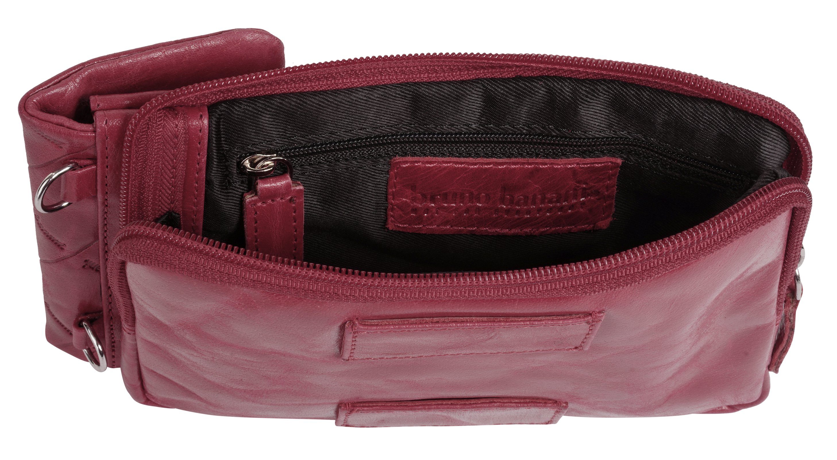 Bruno Banani Schoudertas echt leder