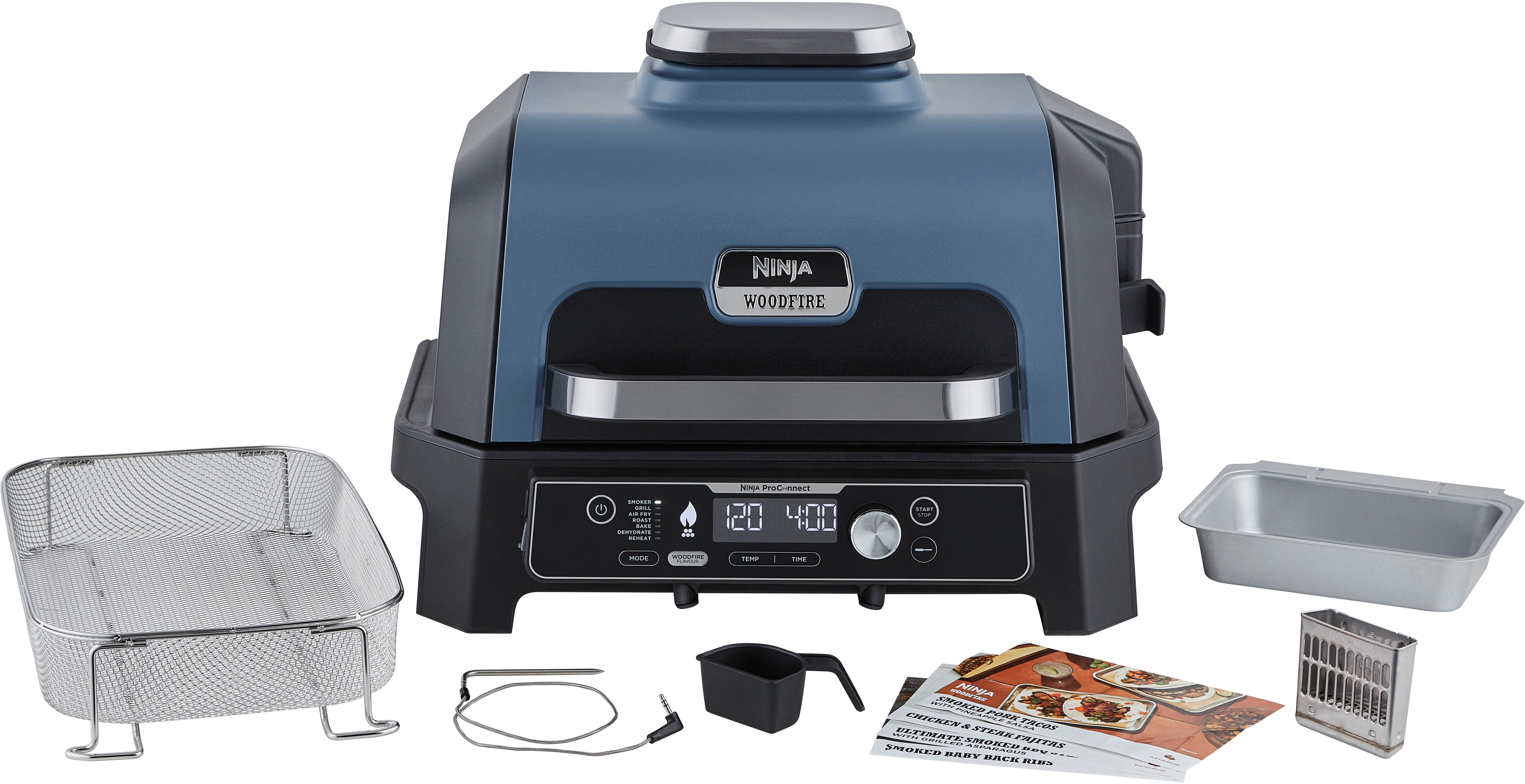 NINJA Tafelgrill Woodfire Pro Connect XL OG901EU