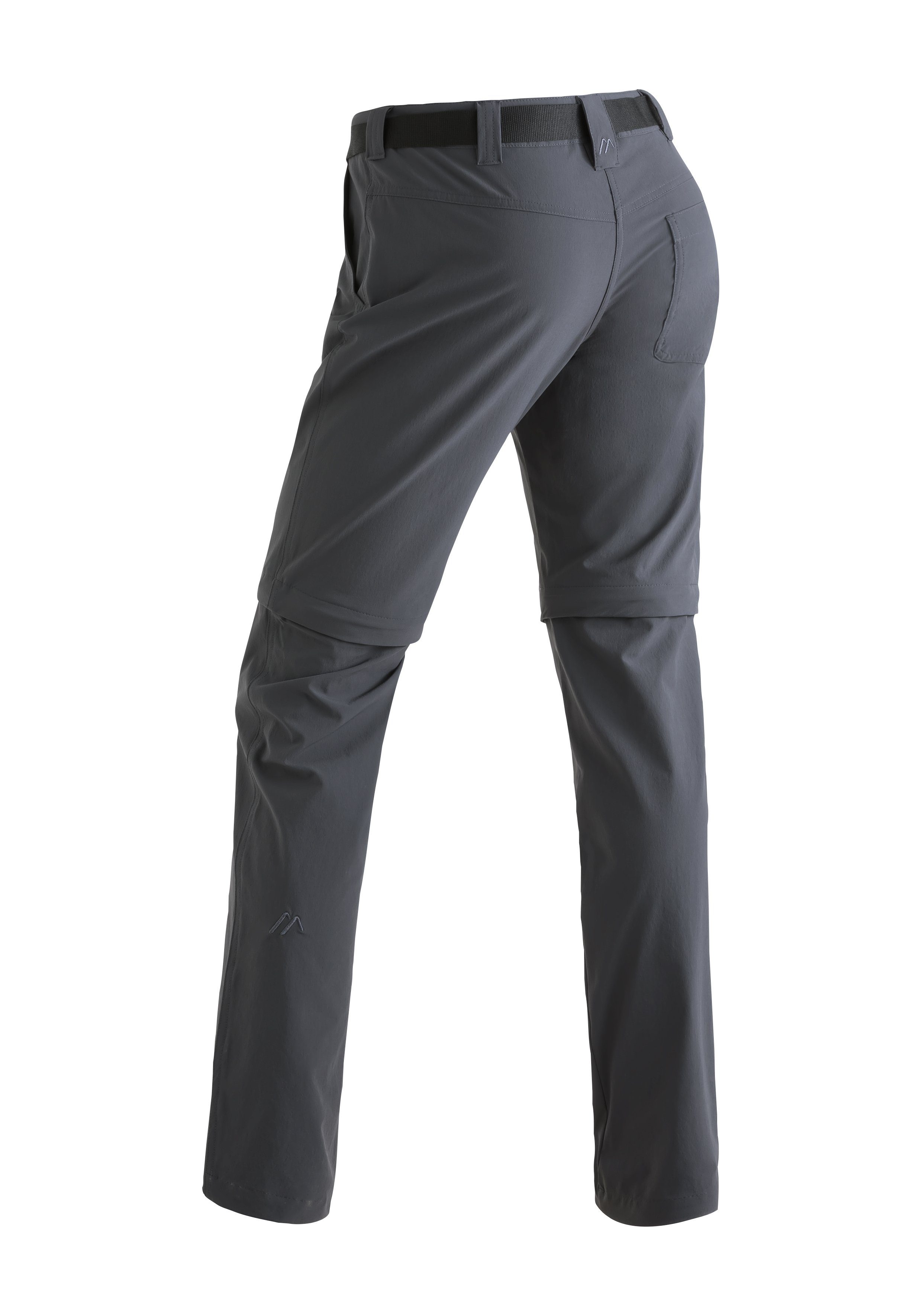 Maier Sports Functionele broek Inara slim zip Dames wandelbroek, zipp-off outdoorbroek, 4 zakken, slim fit