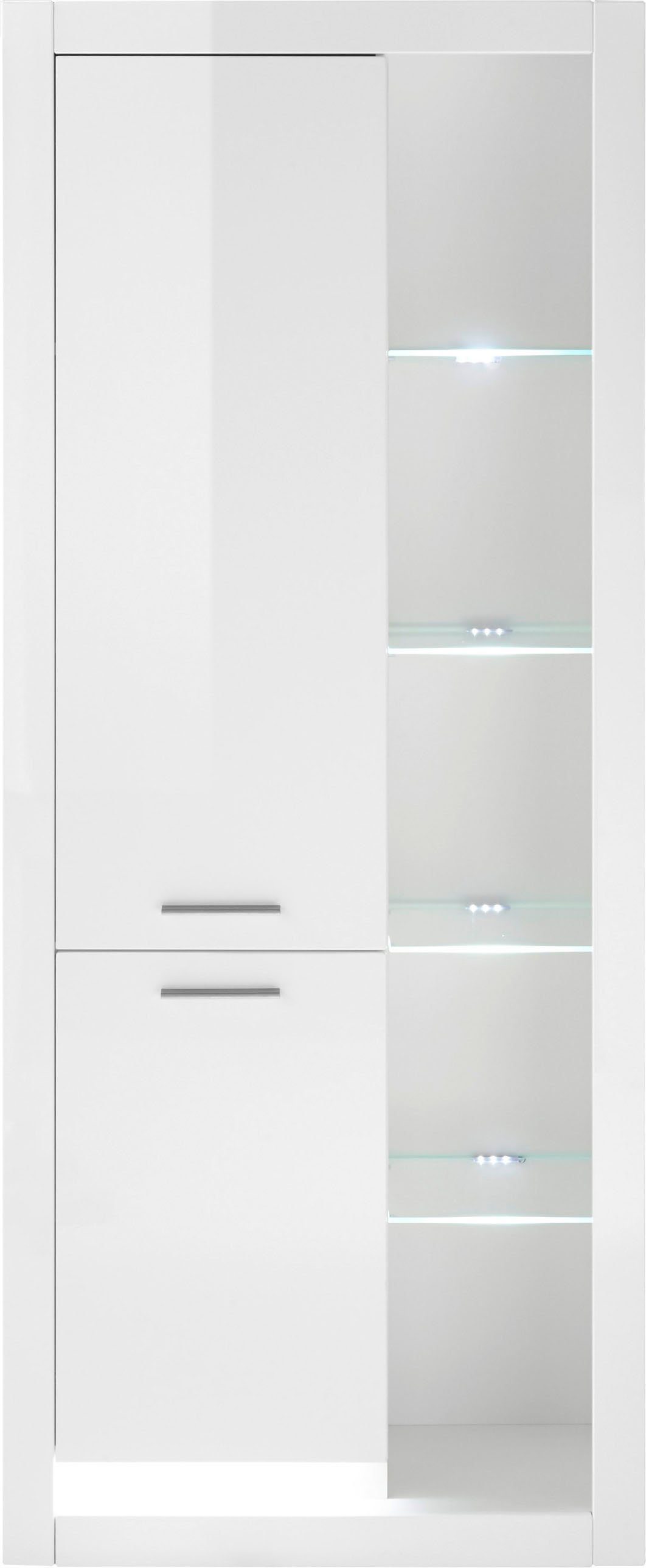 Places of Style Vitrinekast MERAN Hoogte ca. 196 cm