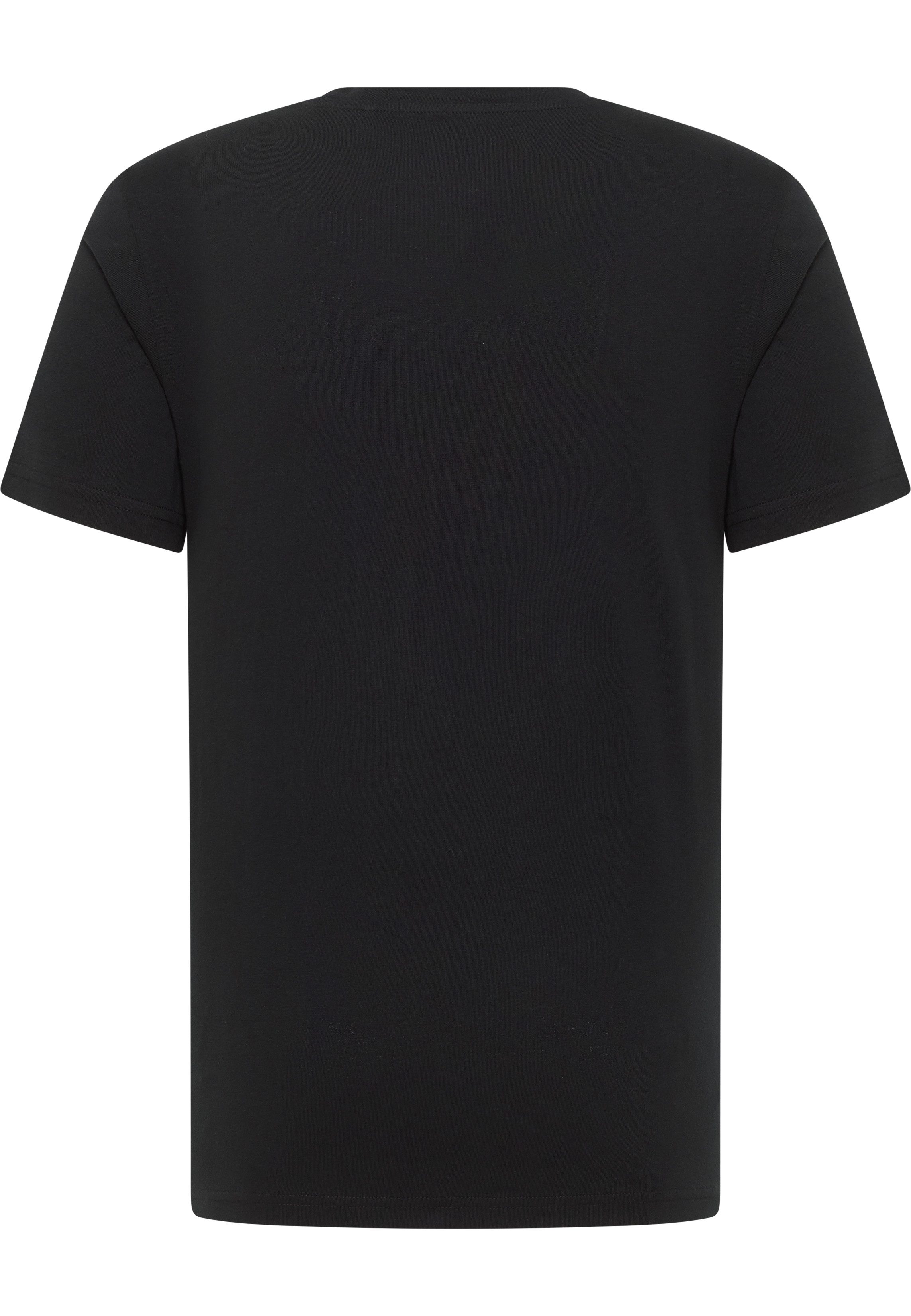 MUSTANG Shirt met korte mouwen Style Austin met logoprint