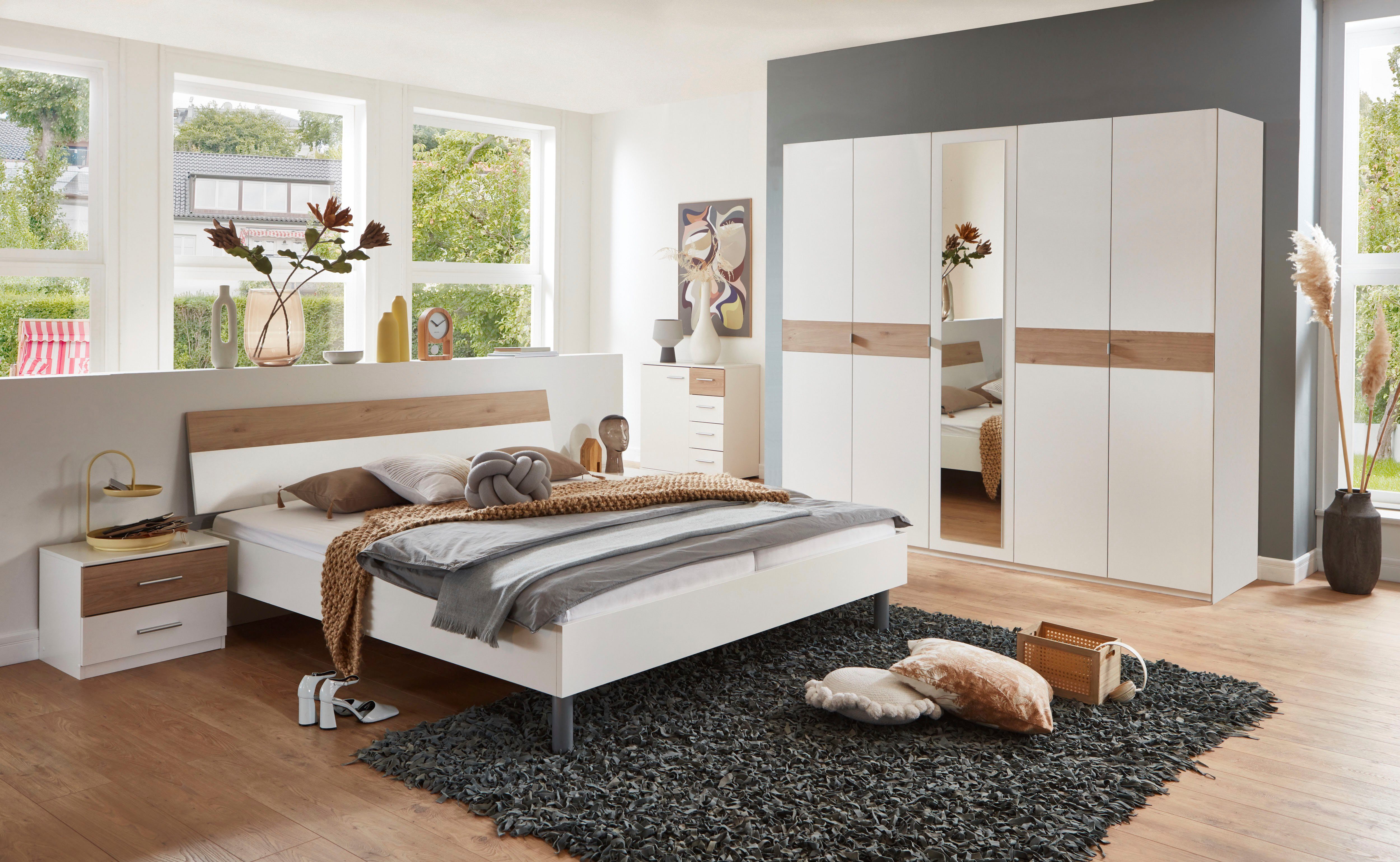 Wimex Futonbed Budapest Inclusief tweekleurig hoofdbord, ligvlak 180 x 200 cm