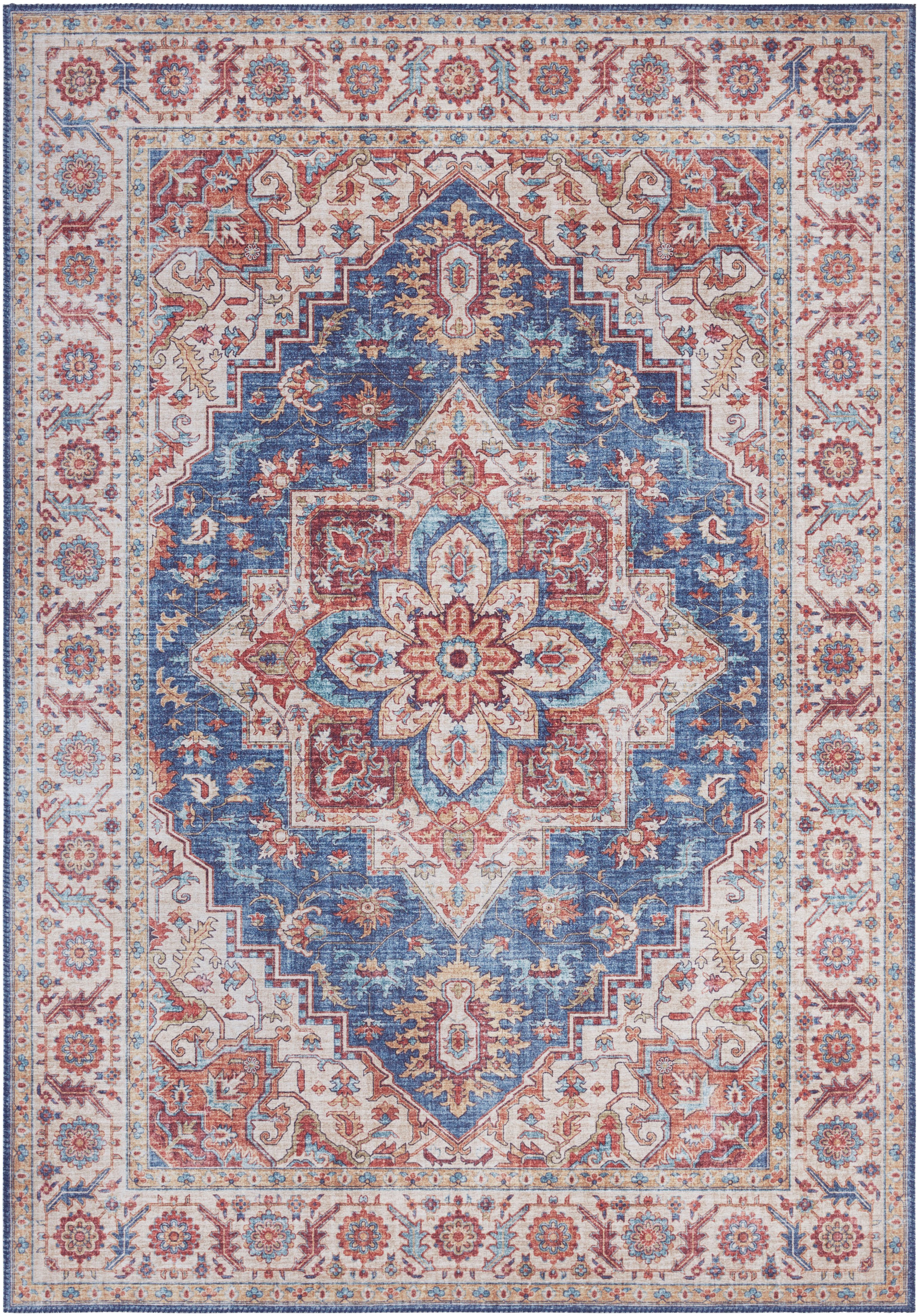 NOURISTAN Vloerkleed Anthea Oosters, loper, vintage, woonkamer, slaapkamer, eetkamer