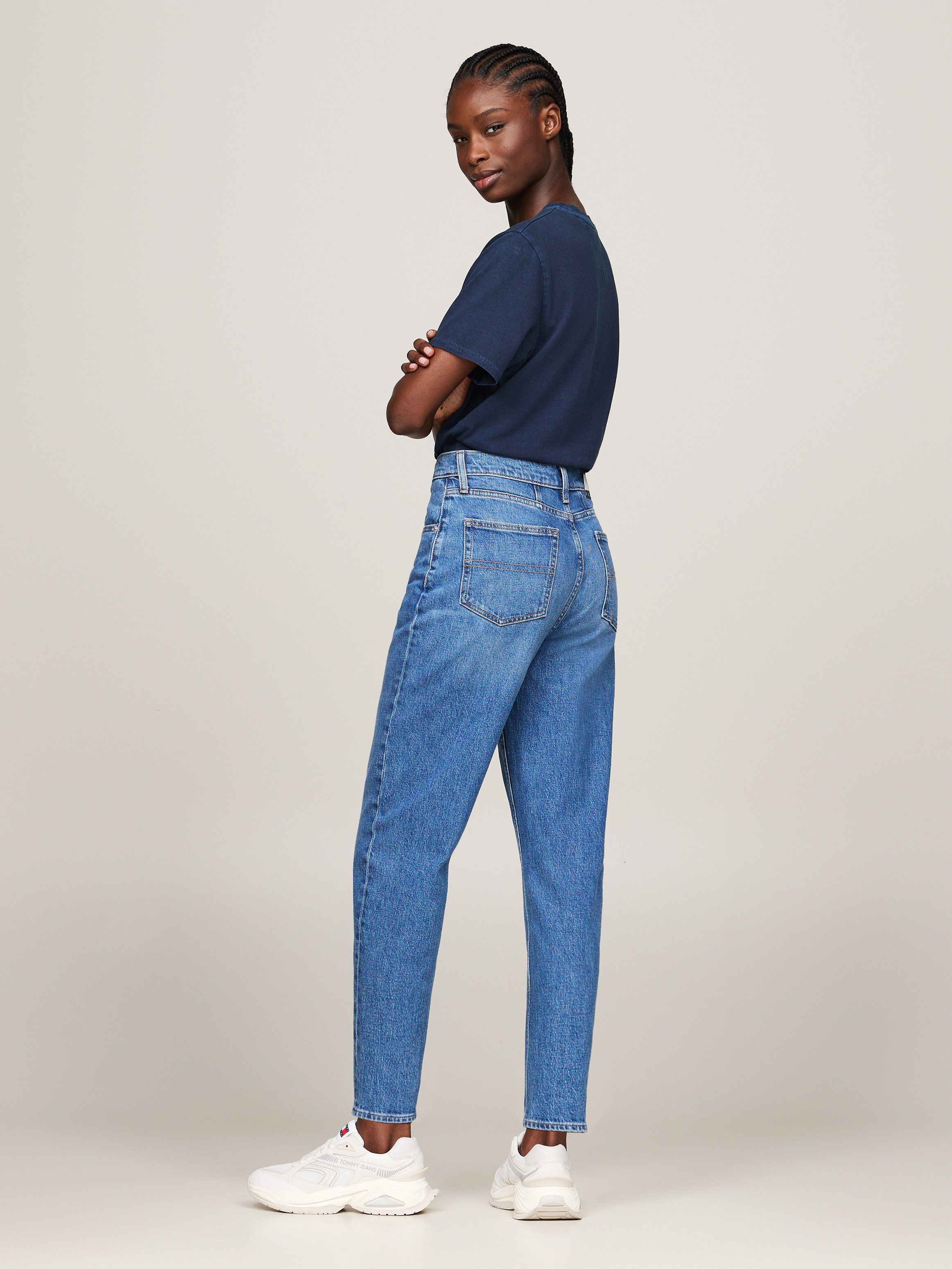 TOMMY JEANS Tapered jeans High waist - Mom-Jeans Tapered