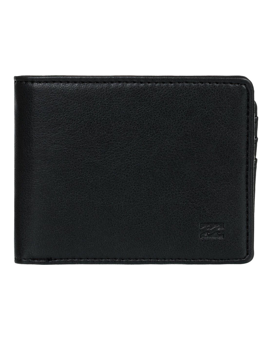 Billabong Leeg Leren Portemonnee Black Heren