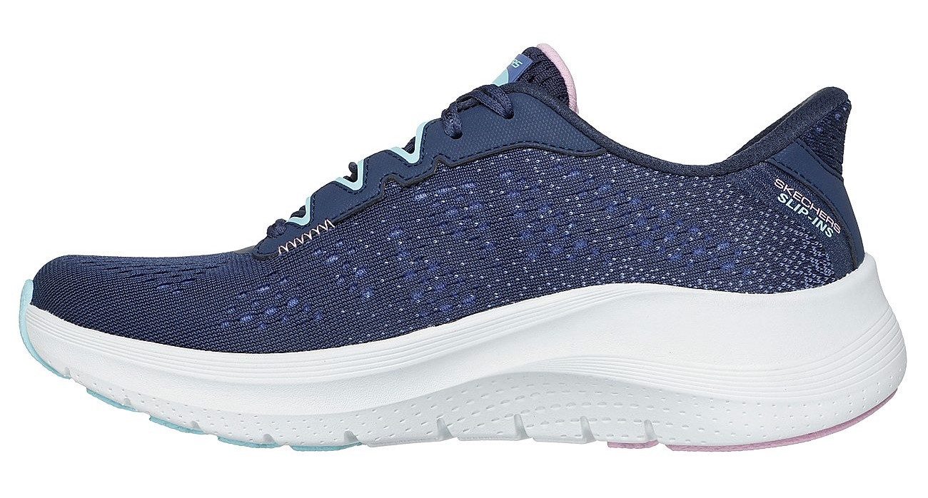 Skechers Slip-on sneakers ARCH FIT 2.0 , vrijetijdsschoen met slip-ins met vetersluiting