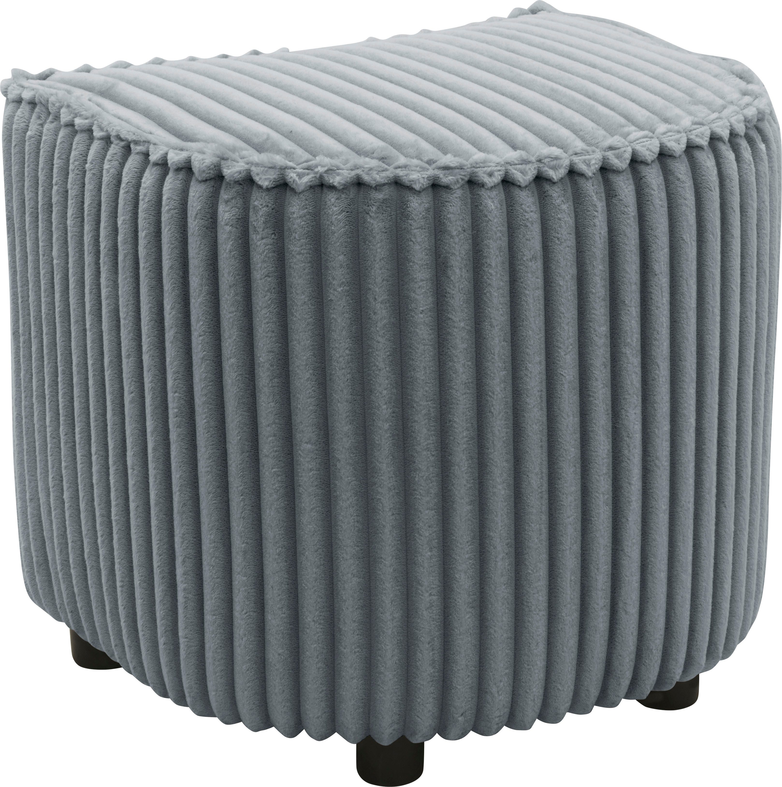 INOSIGN Hocker AMECA, poef, voetenbank 52 x 47 x 46 cm (BxDxH) (1 stuk)