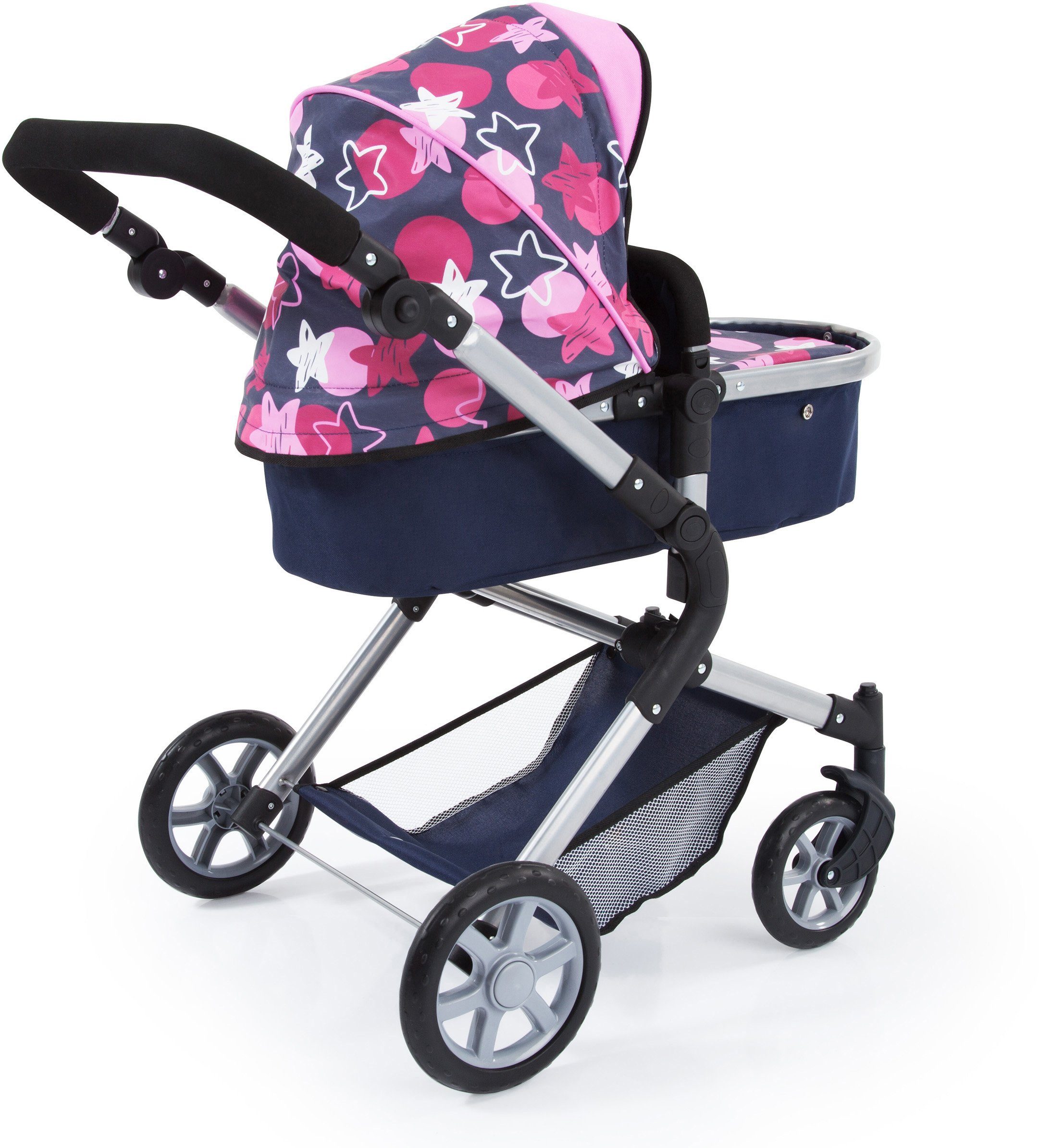 Bayer Combi-poppenwagen City NEO, blauw