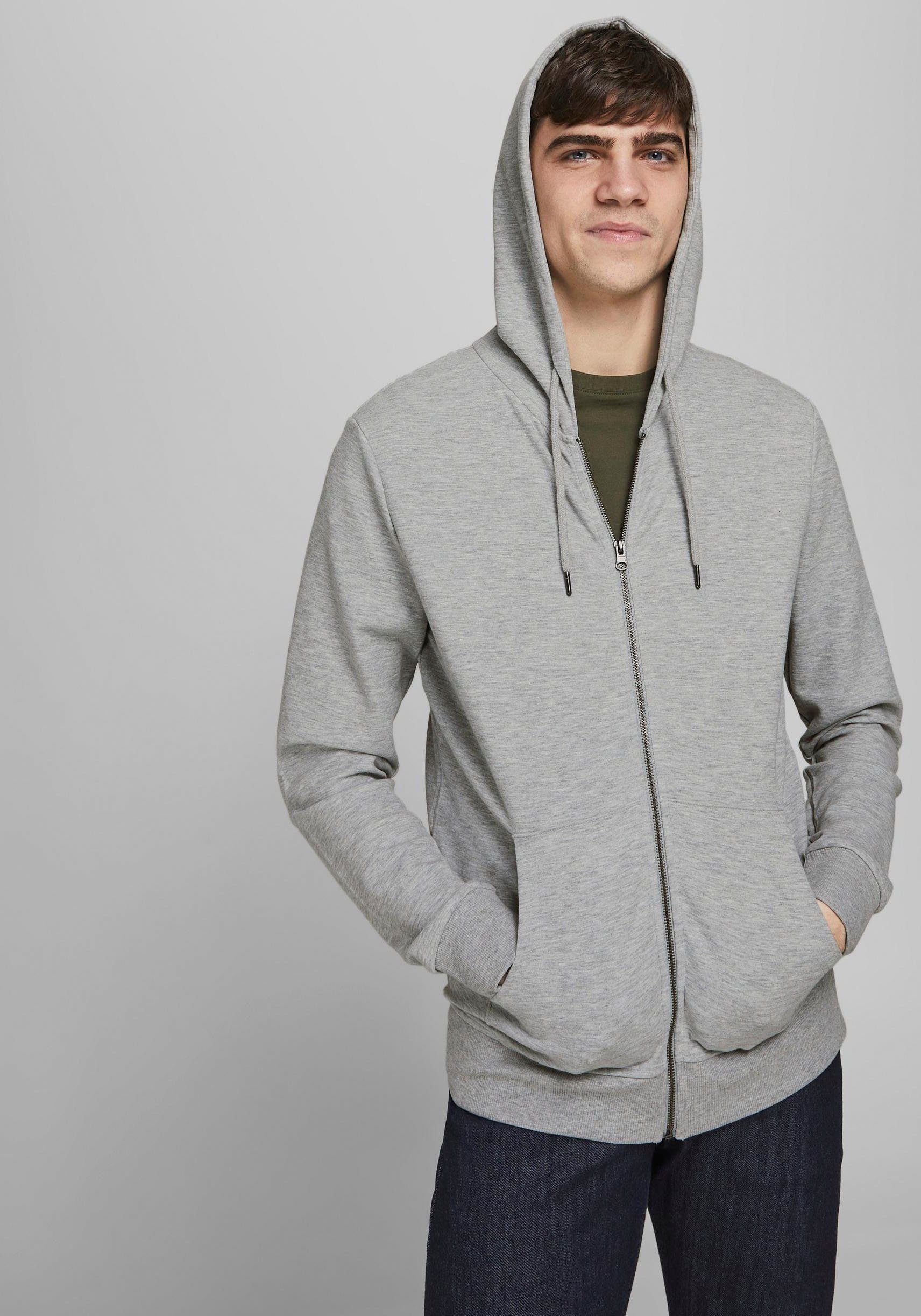 Jack & Jones Capuchonsweatvest BASIC SWEAT ZIP HOOD