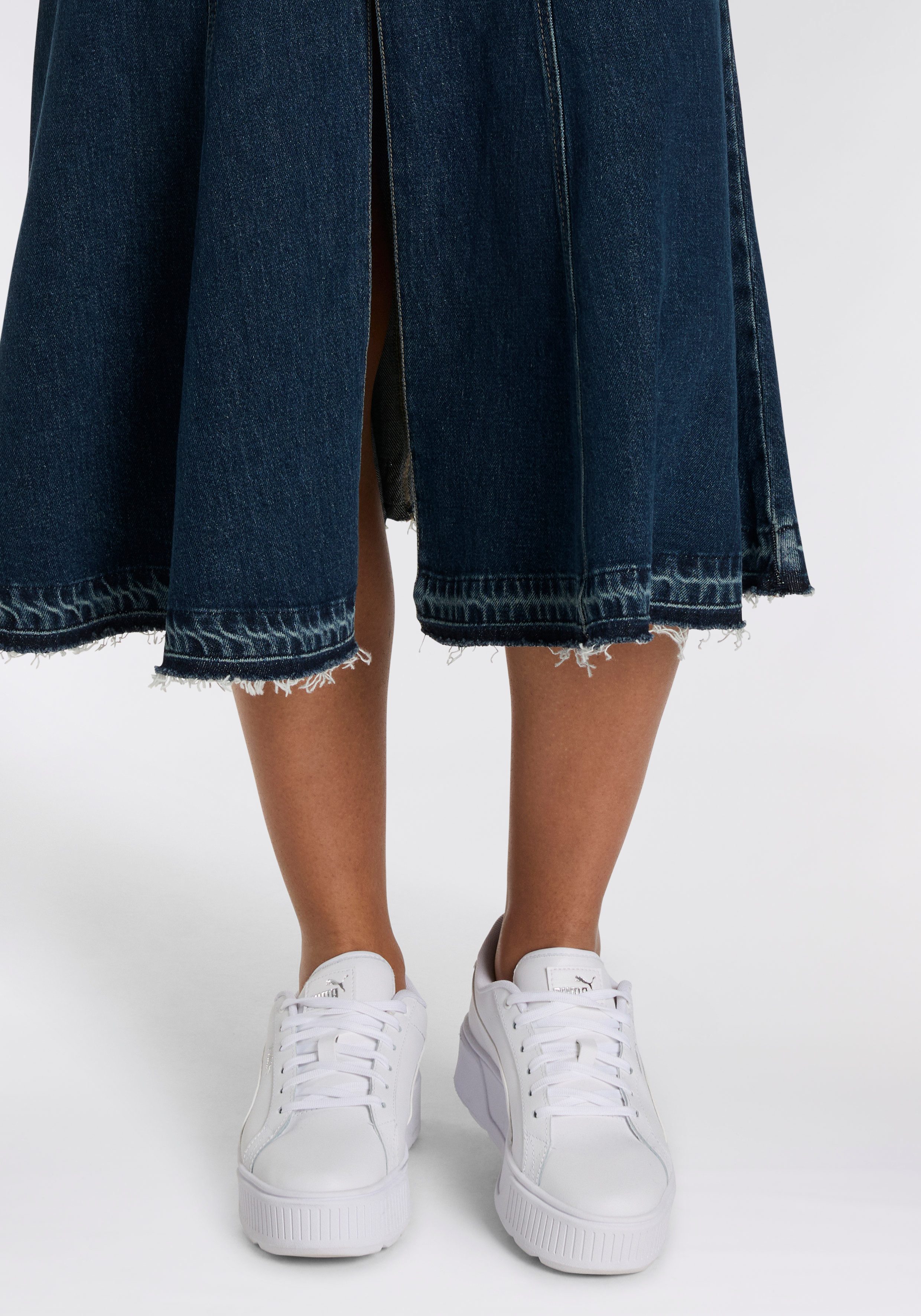 HUGO Blue Jeans rok Gidya
