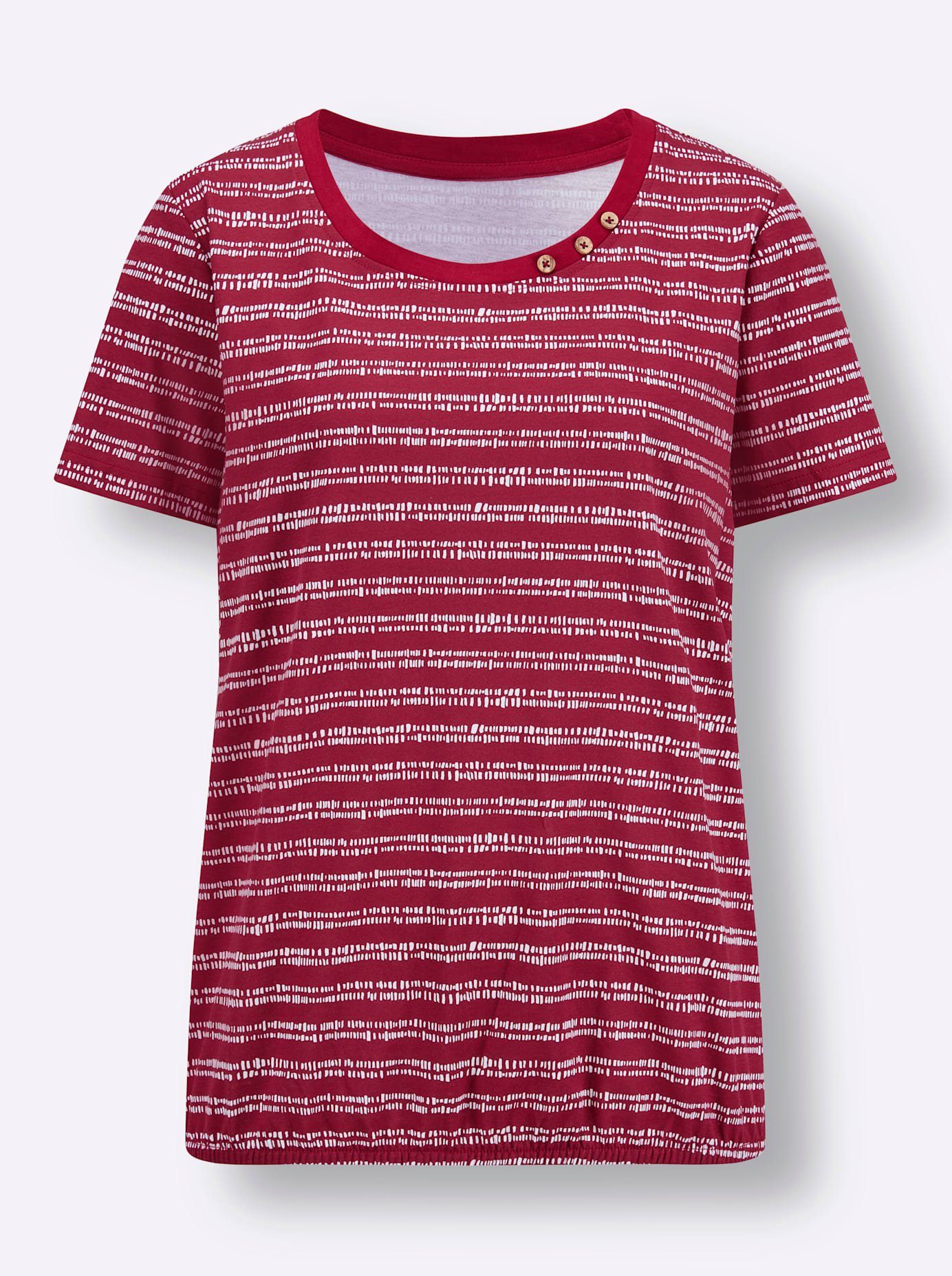 Casual Looks Shirt met ronde hals Shirt (1-delig)