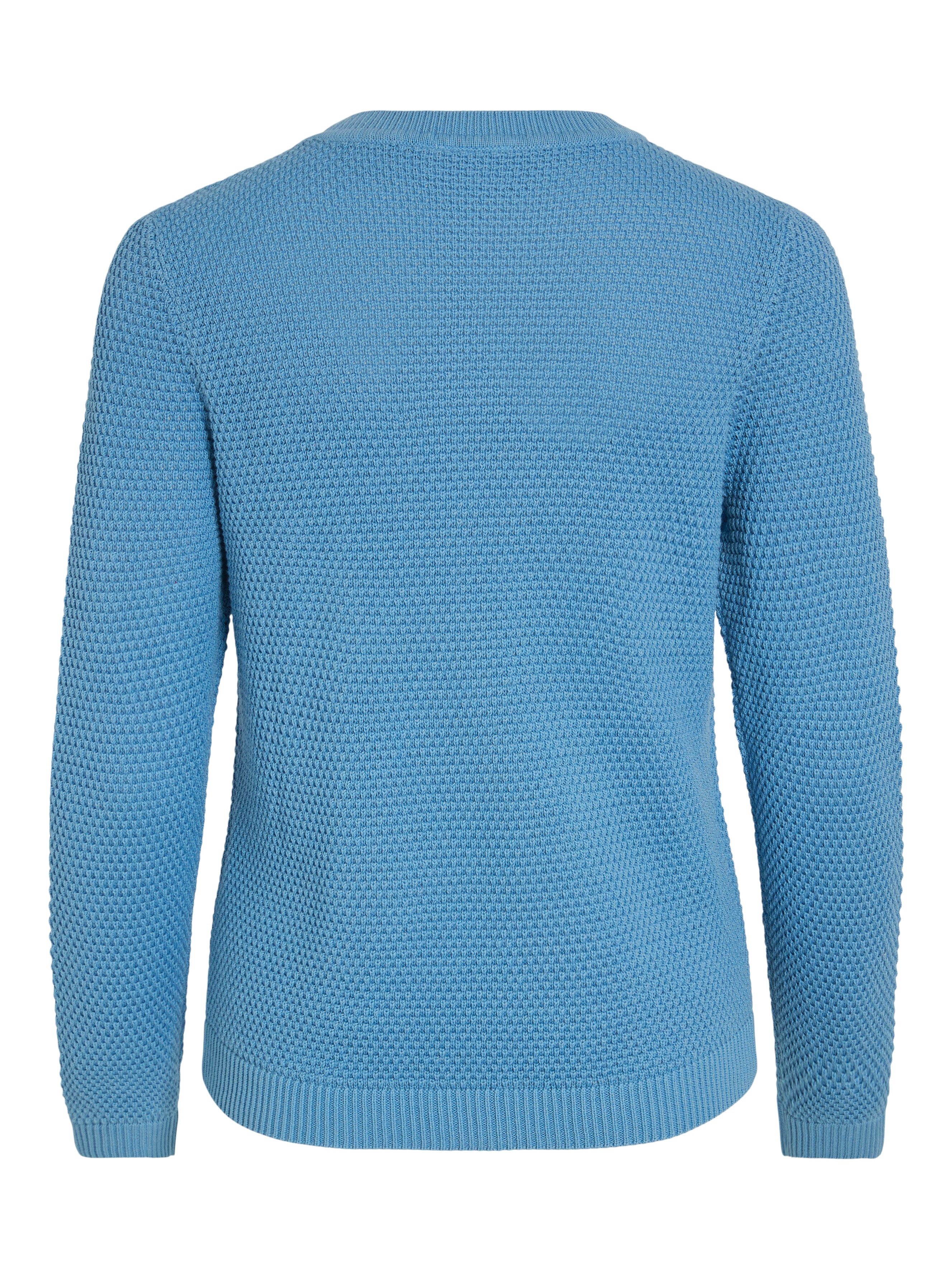 Vila Trui met ronde hals VIDALO O-NECK L/S KNIT TOP- NOOS