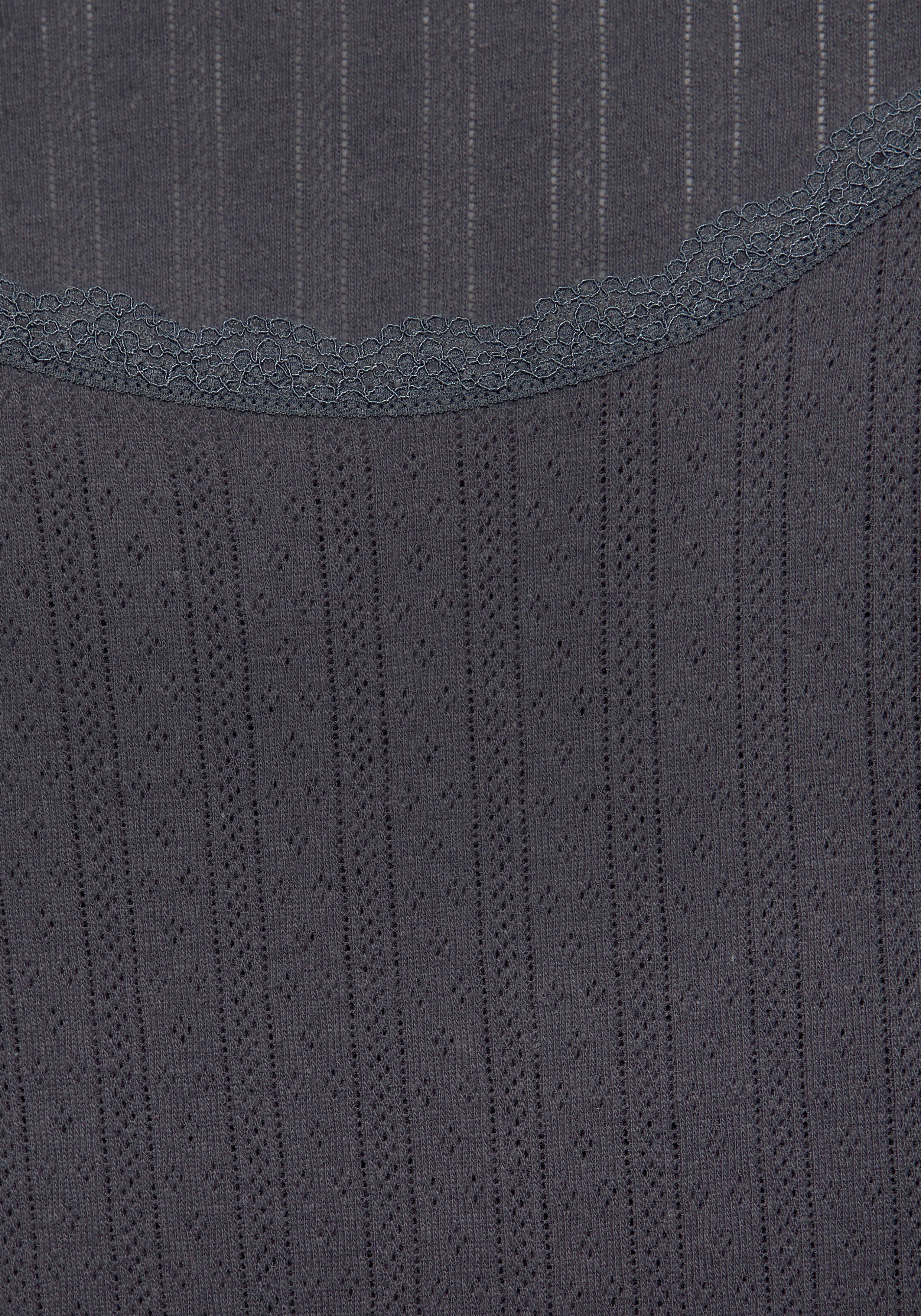 s.Oliver RED LABEL Beachwear Nachthemd in ajourbreisel