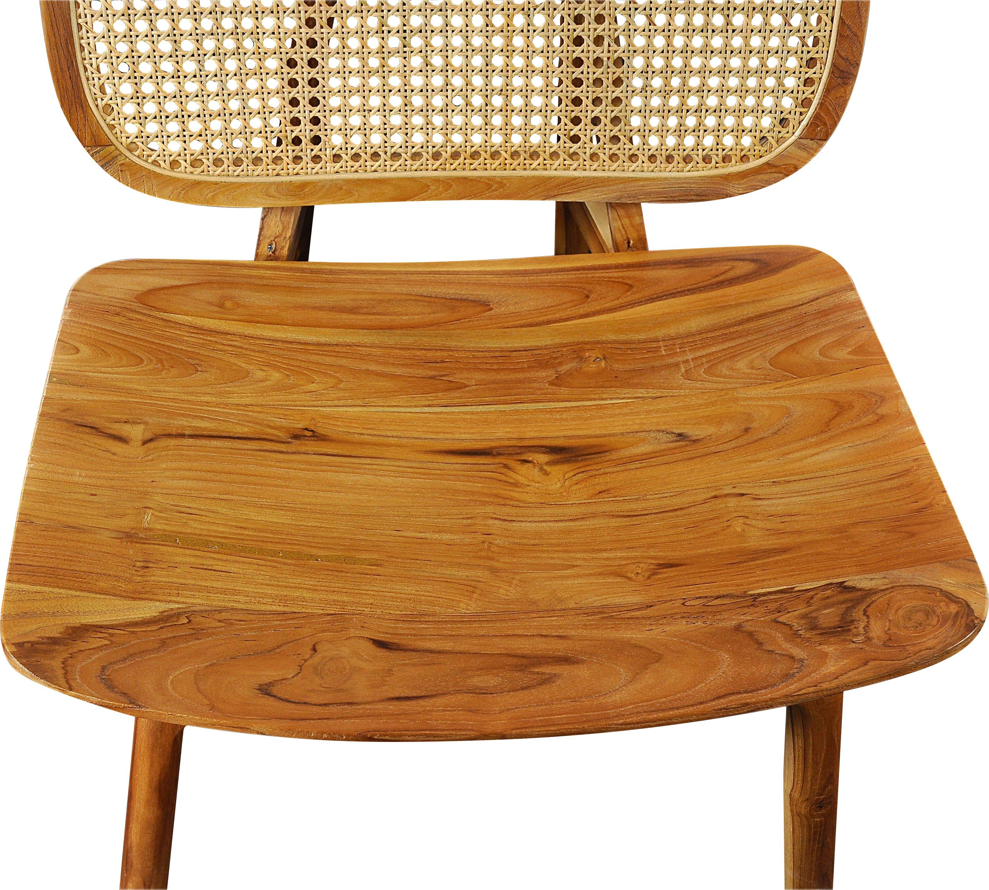 SIT Rotanstoel met weens vlechtwerk, moderne lounge chair geschikt voor alle kamers