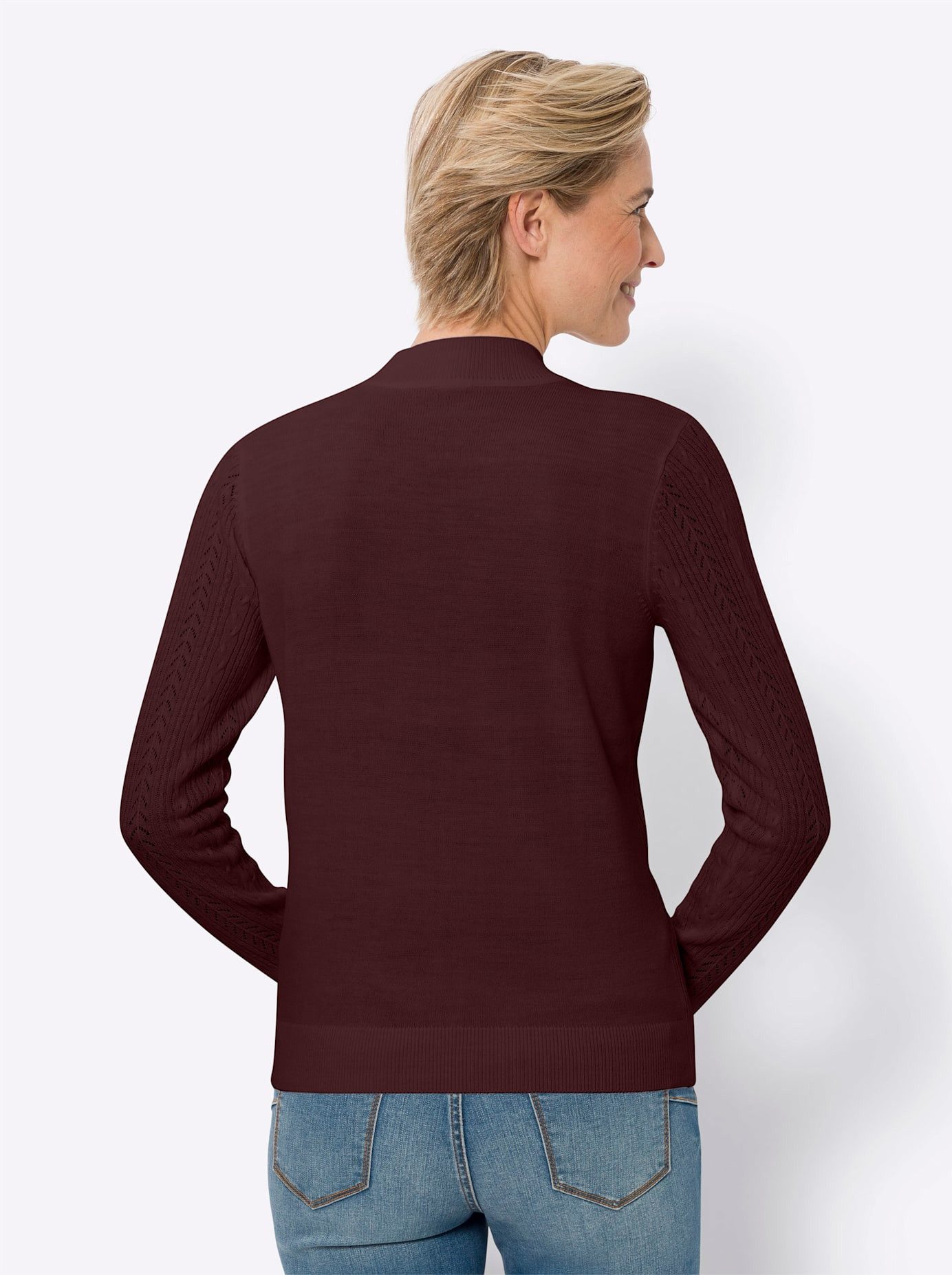 Classic Basics Trui met staande kraag Trui met opstaande kraag