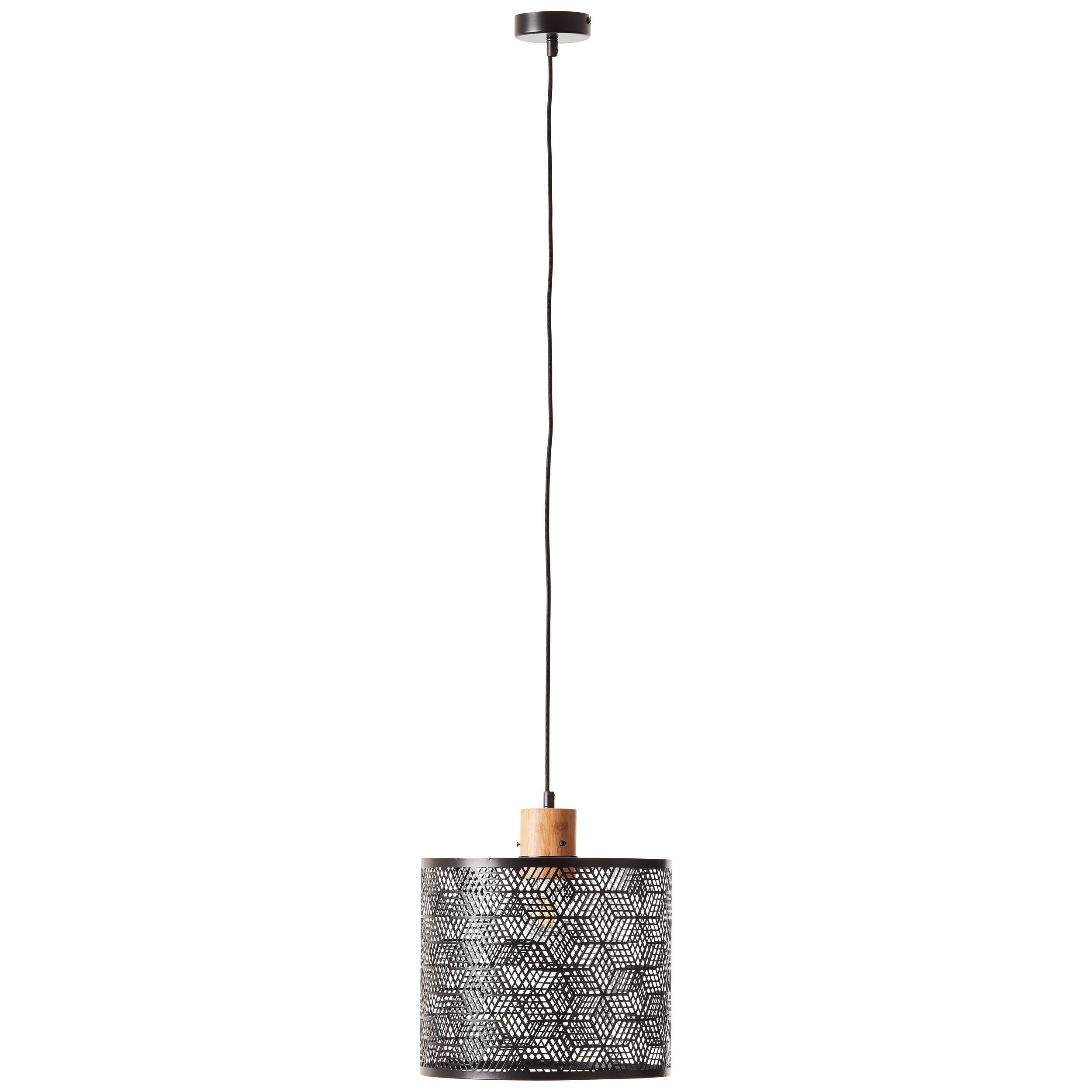 Brilliant Leuchten Hanglamp Santy hanglampen zwart