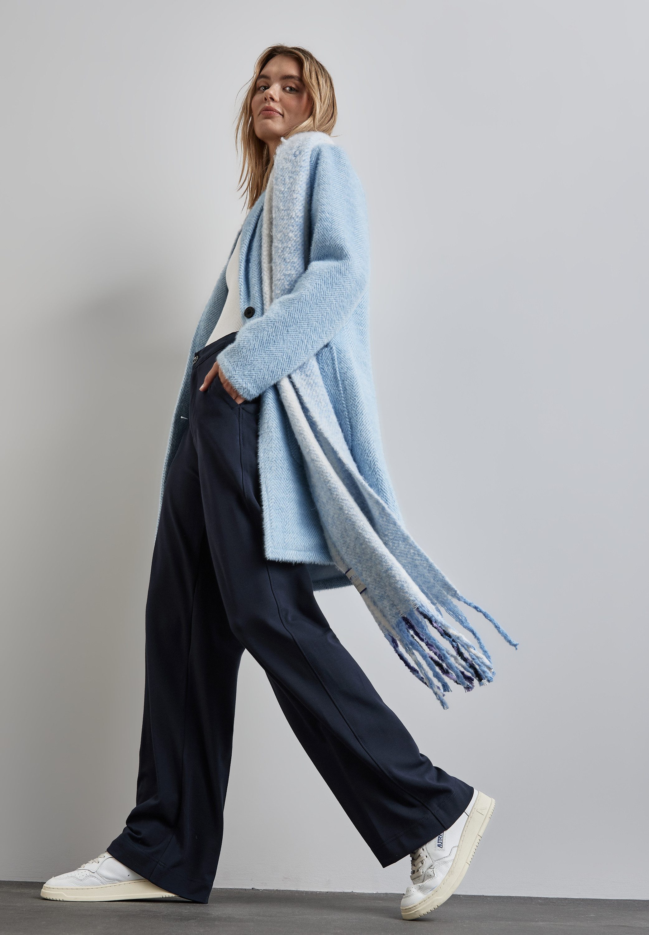 STREET ONE Stoffen broek in casual fit