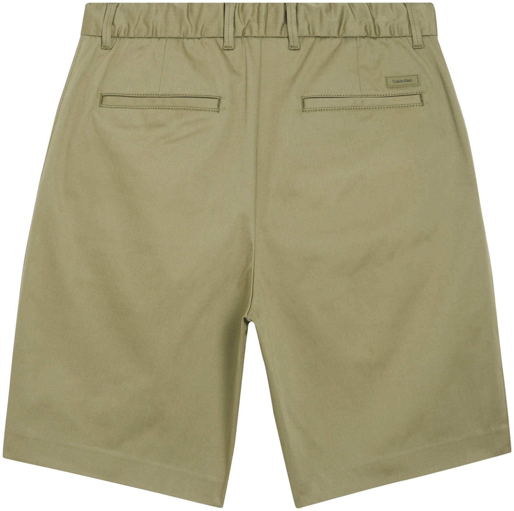 Calvin Klein Chino-short SATEEN STRETCH REGULAR STRAIGHT