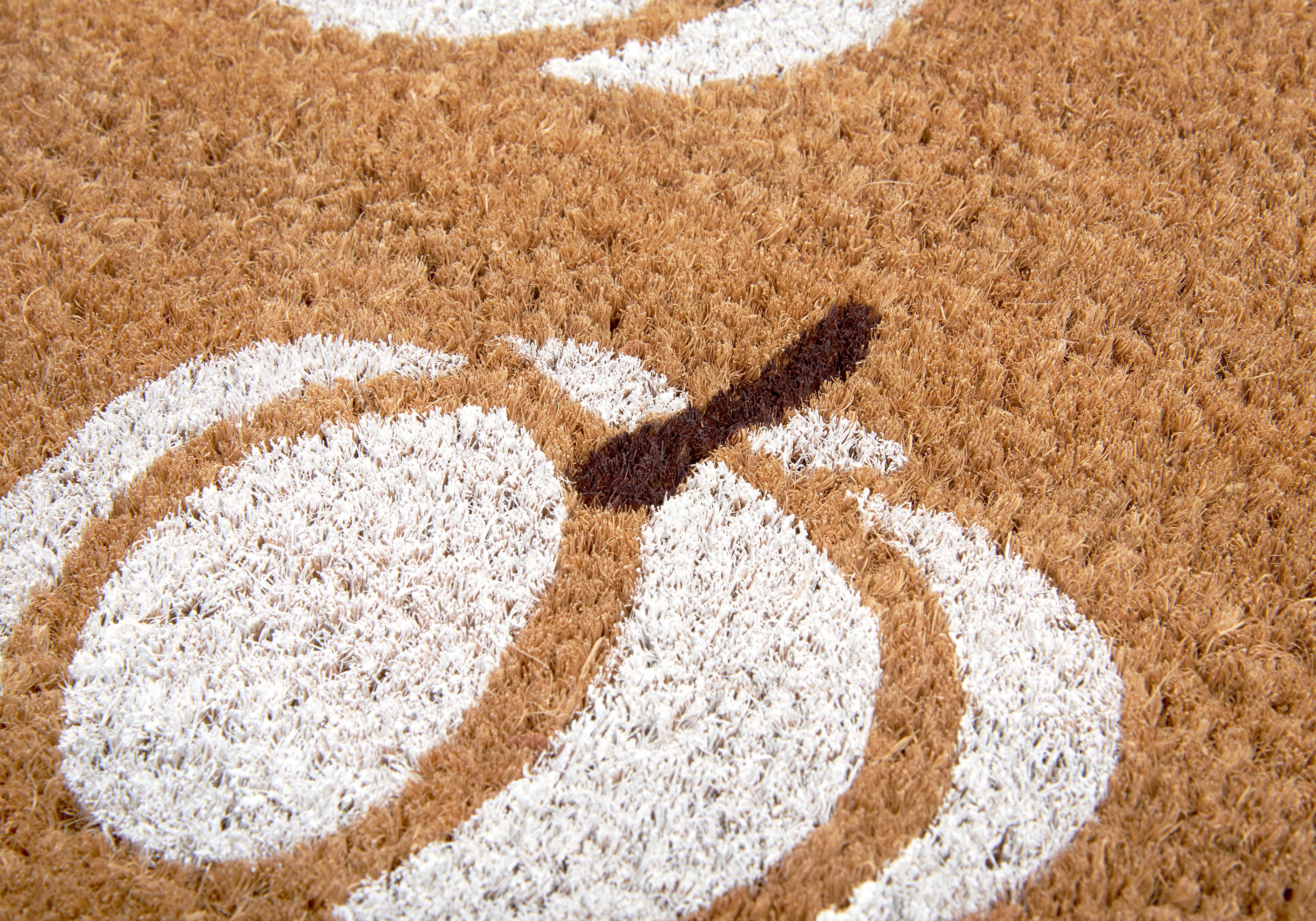 HANSE Home Mat Mix Mats Kokos Pumpkins, deurmat Kokos, vuilopvangmat, outdoor, antislip, binnen, kokosmat, gang